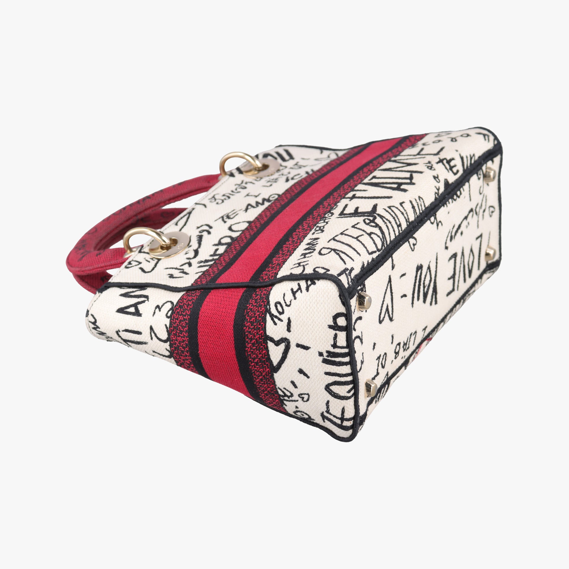 Lady D-Lite White ×Multicolor Canvas 50-MA-0260レディ D-ライト ホワイト ×マルチカラー キャンバス 50-MA-0260