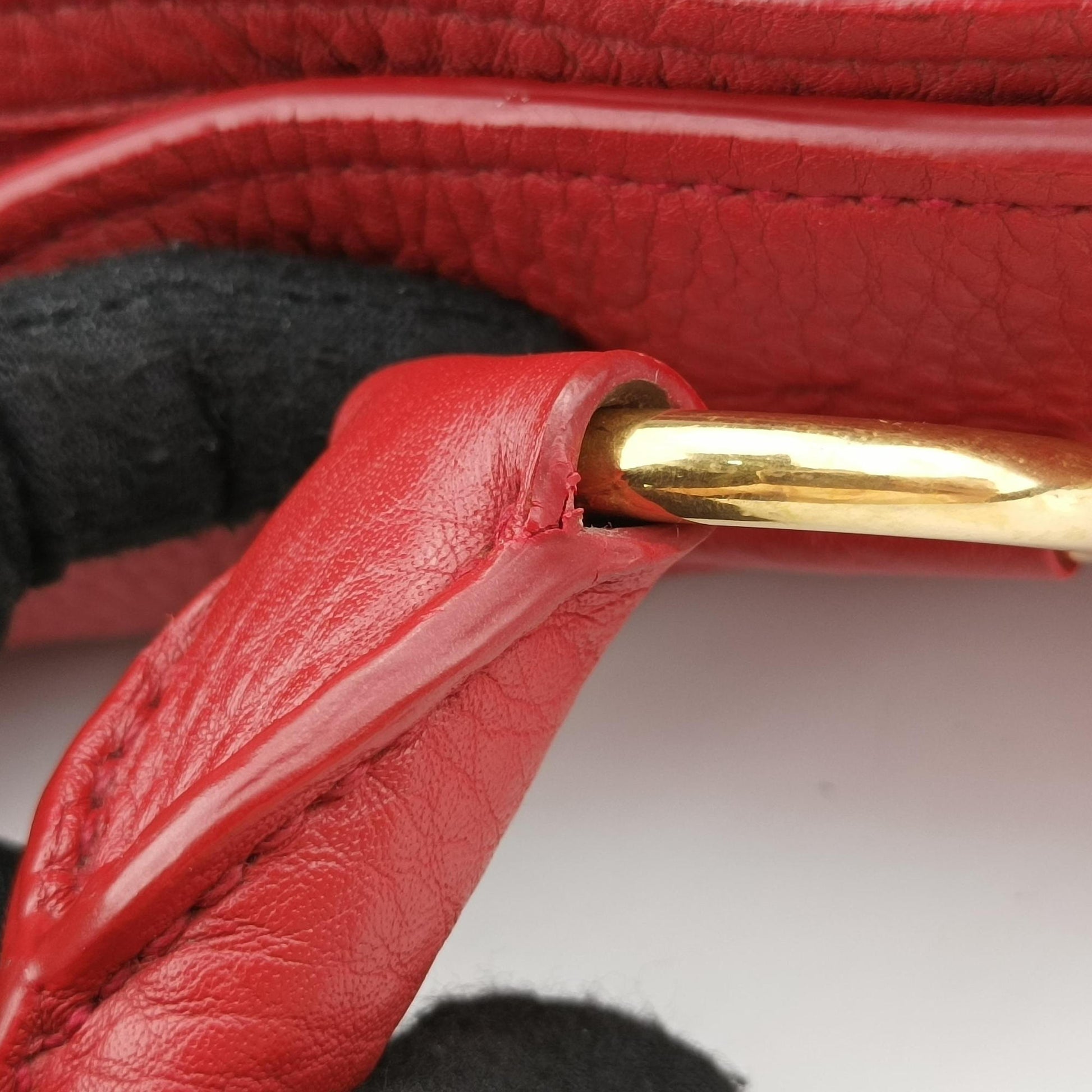 Vitello Phoenix Red Leather BN1713 158/Bヴィテロ フェニックス レッド レザー BN1713 158/B