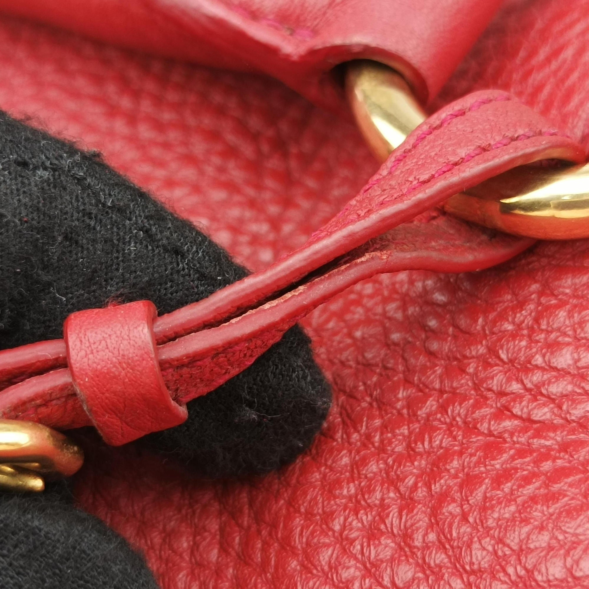 Vitello Phoenix Red Leather BN1713 158/Bヴィテロ フェニックス レッド レザー BN1713 158/B