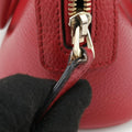 Interlocking G charm Dome Red Leather 449661 B023724606インターロッキングG チャーム ドーム レッド レザー 449661 B023724606