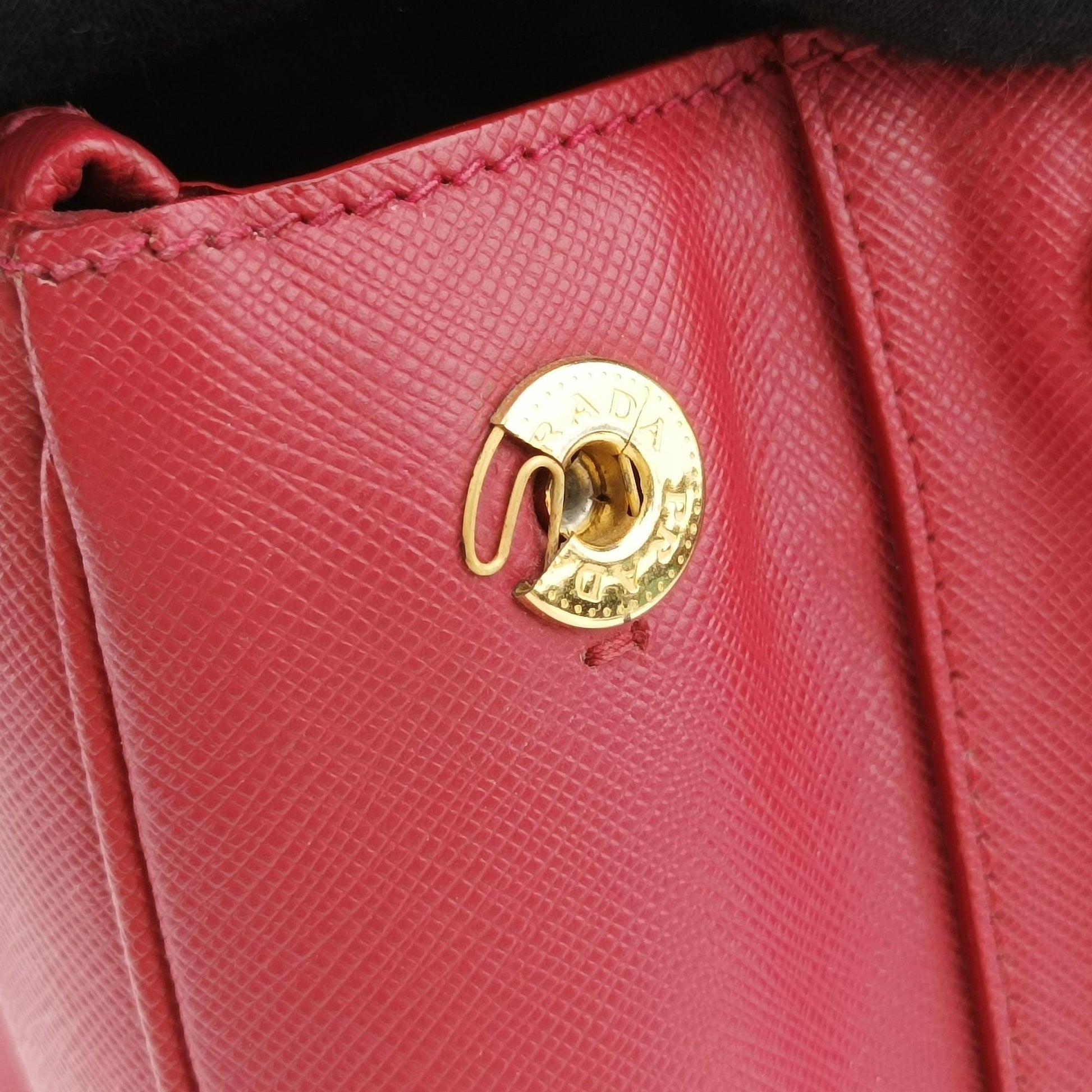 Galleria Red SAFFIANO Leather BN1786 7 Lガレリア レッド サフィアーノレザー BN1786 7 L