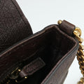 1973 Double G Brown Ostrich Leather 251820 C99565351973 ダブルG ブラウン オーストリッチ 251820 C9956535