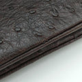 1973 Double G Brown Ostrich Leather 251820 C99565351973 ダブルG ブラウン オーストリッチ 251820 C9956535
