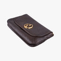 1973 Double G Brown Ostrich Leather 251820 C99565351973 ダブルG ブラウン オーストリッチ 251820 C9956535