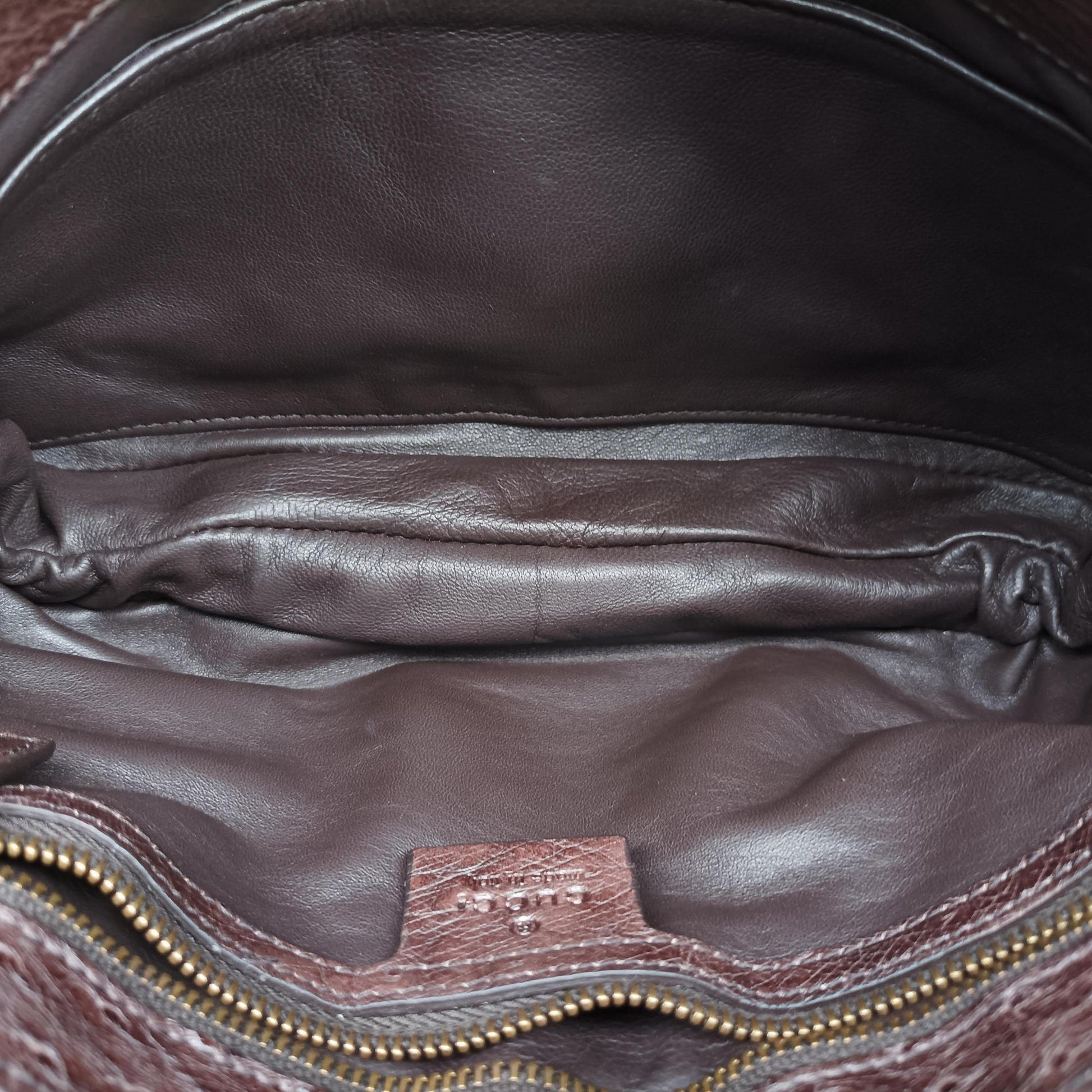 1973 Double G Brown Ostrich Leather 251820 C99565351973 ダブルG ブラウン オーストリッチ 251820 C9956535
