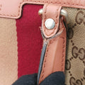 Vintage Web Beige×red×orange Canvas×Leather 257341 A012205635ヴィンテージ ウェブ ベージュ×レッド×オレンジ キャンバス×レザー 257341 A012205635