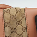 Vintage Web Beige×red×orange Canvas×Leather 257341 A012205635ヴィンテージ ウェブ ベージュ×レッド×オレンジ キャンバス×レザー 257341 A012205635