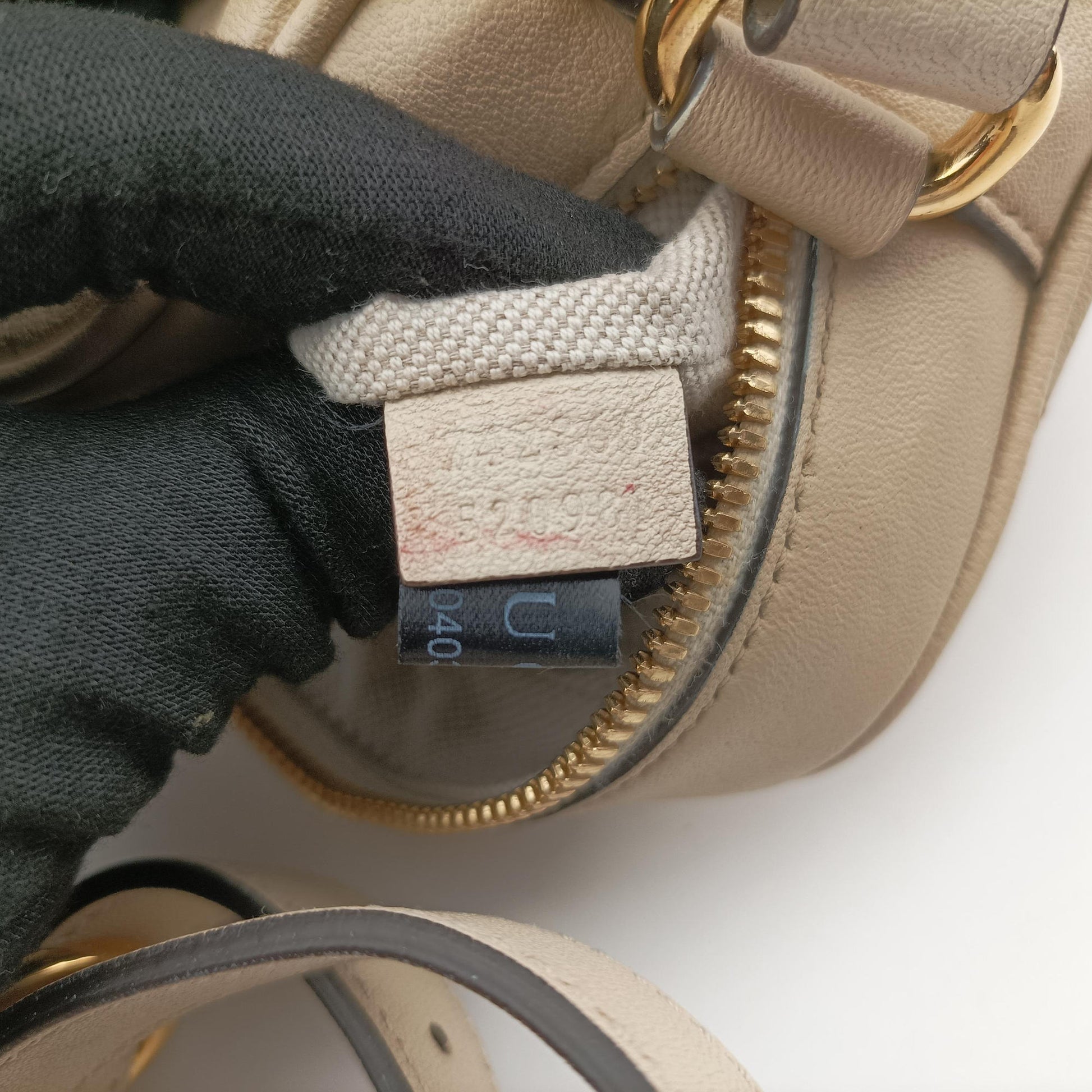 Blondie Beige Leather 742360 G040359527ブロンディ ベージュ レザー 742360 G040359527