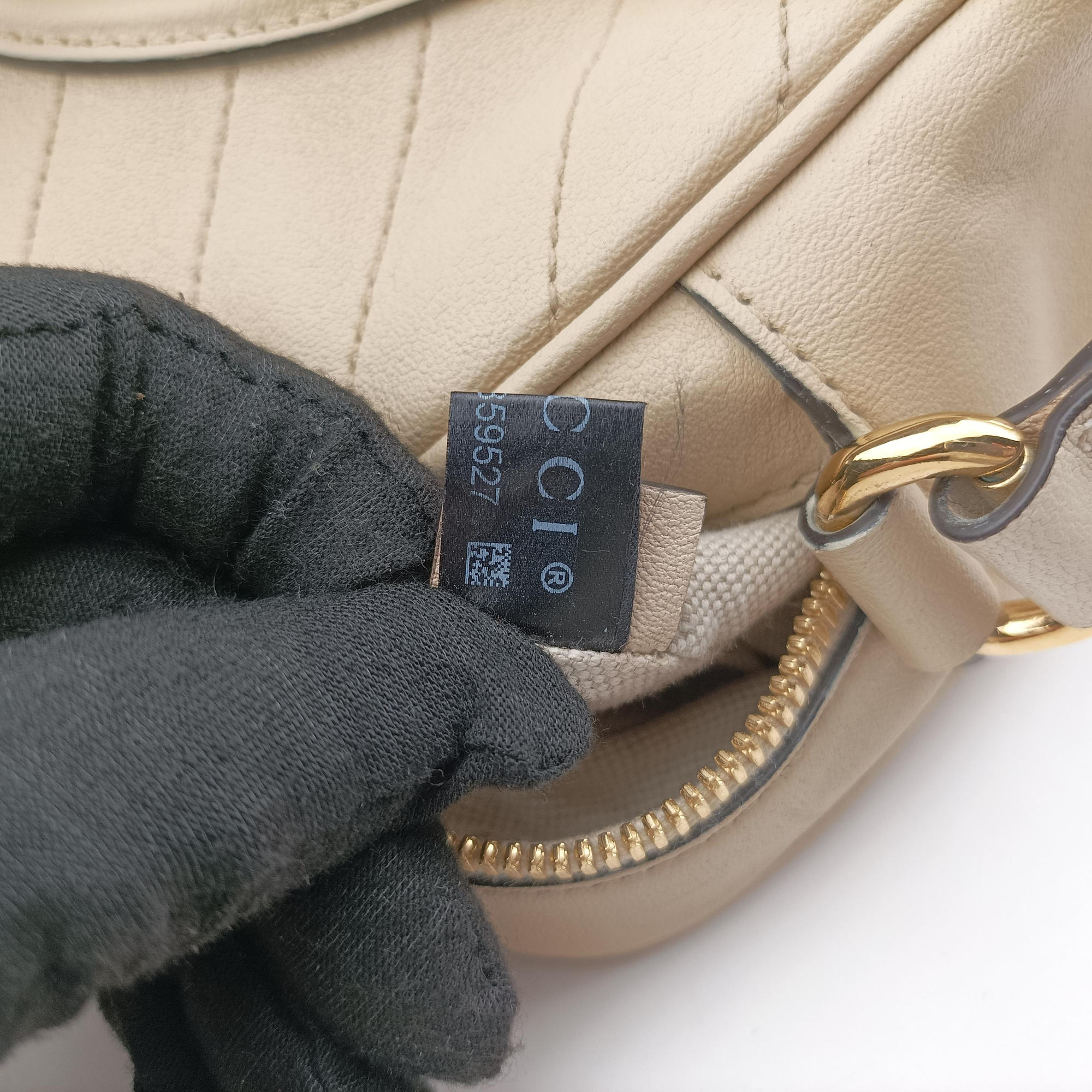 Blondie Beige Leather 742360 G040359527ブロンディ ベージュ レザー 742360 G040359527