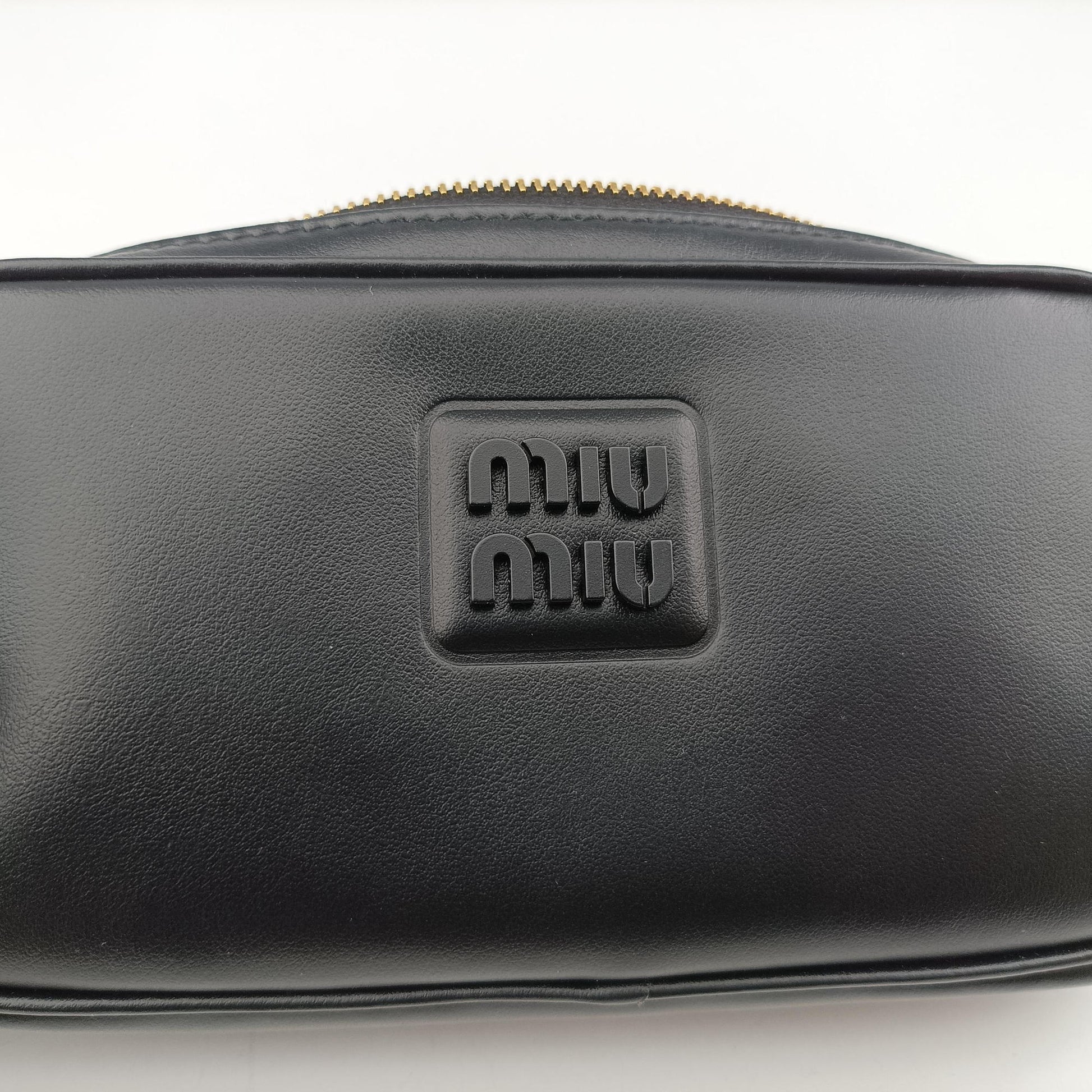 logo Black leather DNP104ロゴ ブラック レザー DNP104