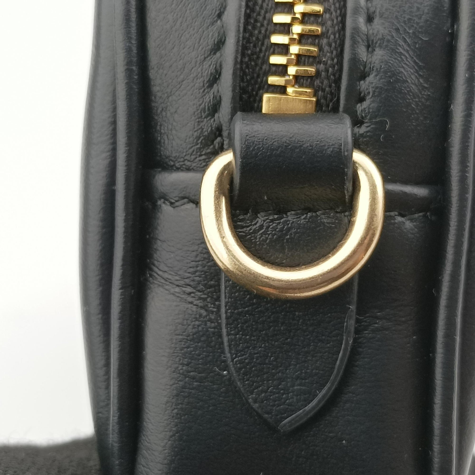 logo Black leather DNP104ロゴ ブラック レザー DNP104