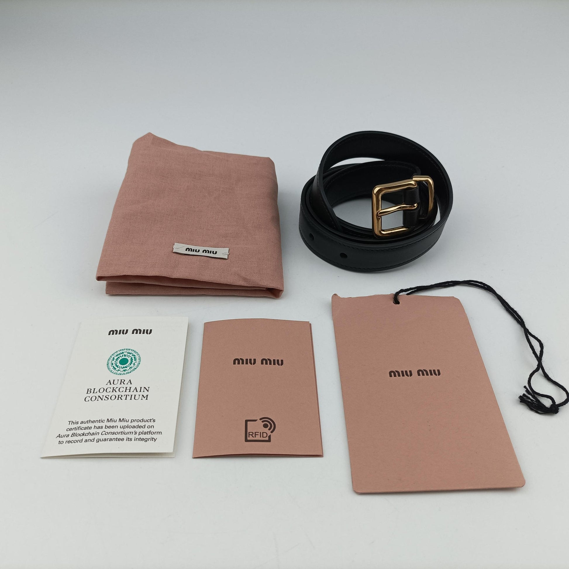 logo Black leather DNP104ロゴ ブラック レザー DNP104