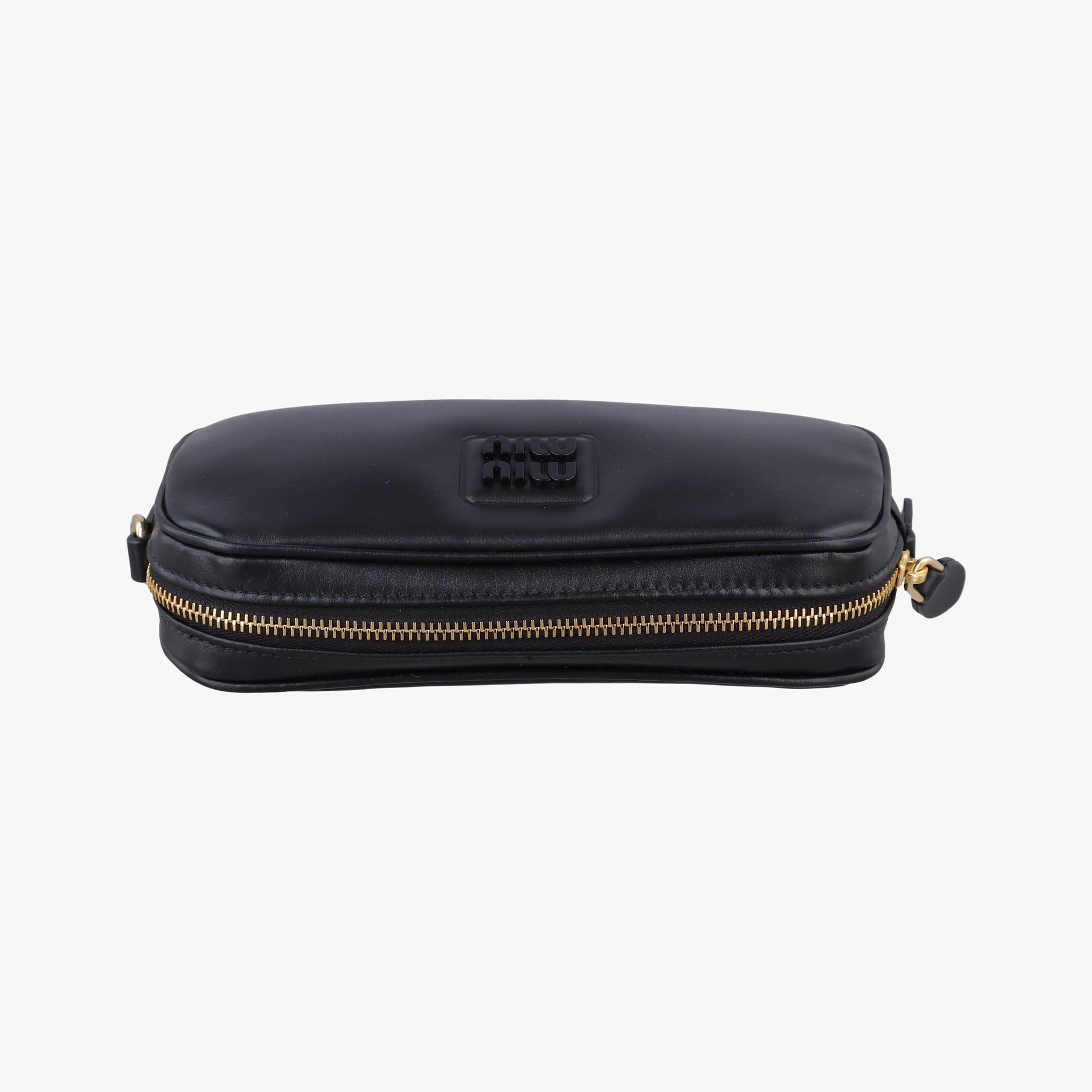 logo Black leather DNP104ロゴ ブラック レザー DNP104