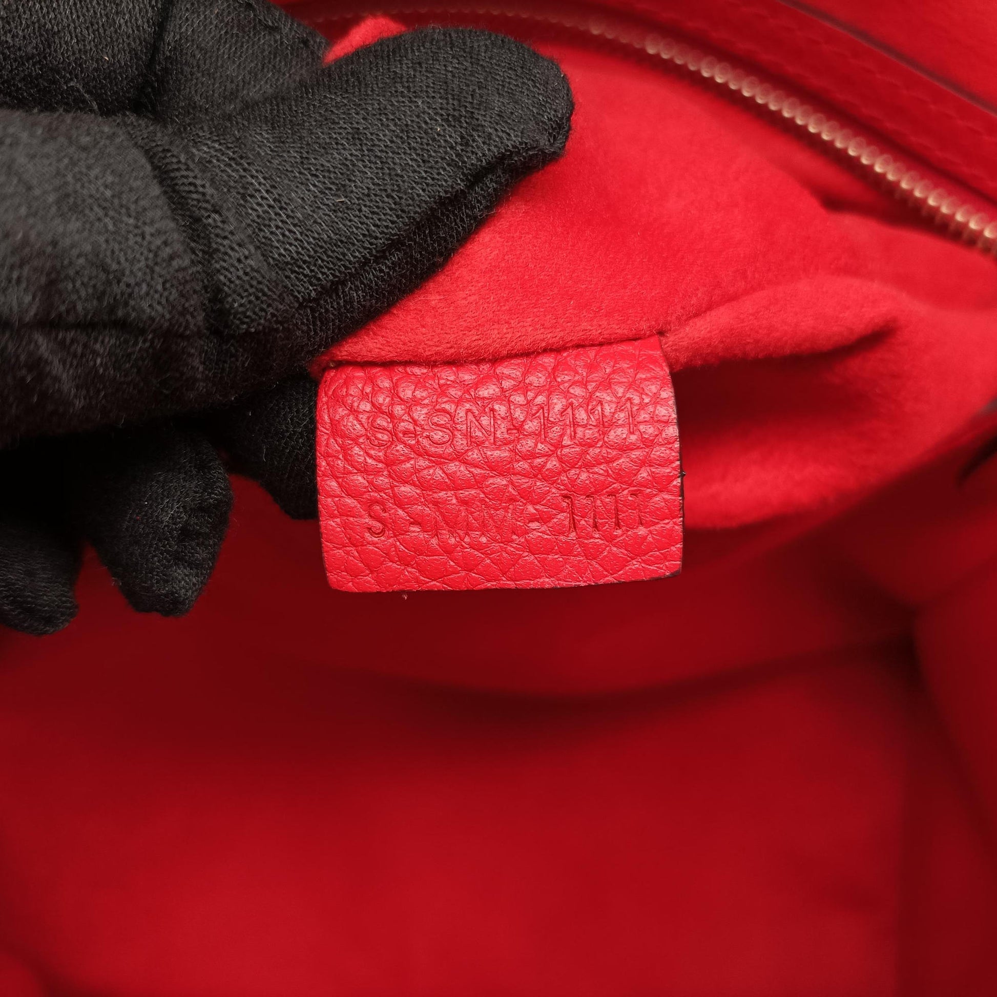 Luggage Mini Shopper Red Leather S-SN-1111 S-MM-1111ラゲージミニショッパー レッド レザー S-SN-1111 S-MM-1111