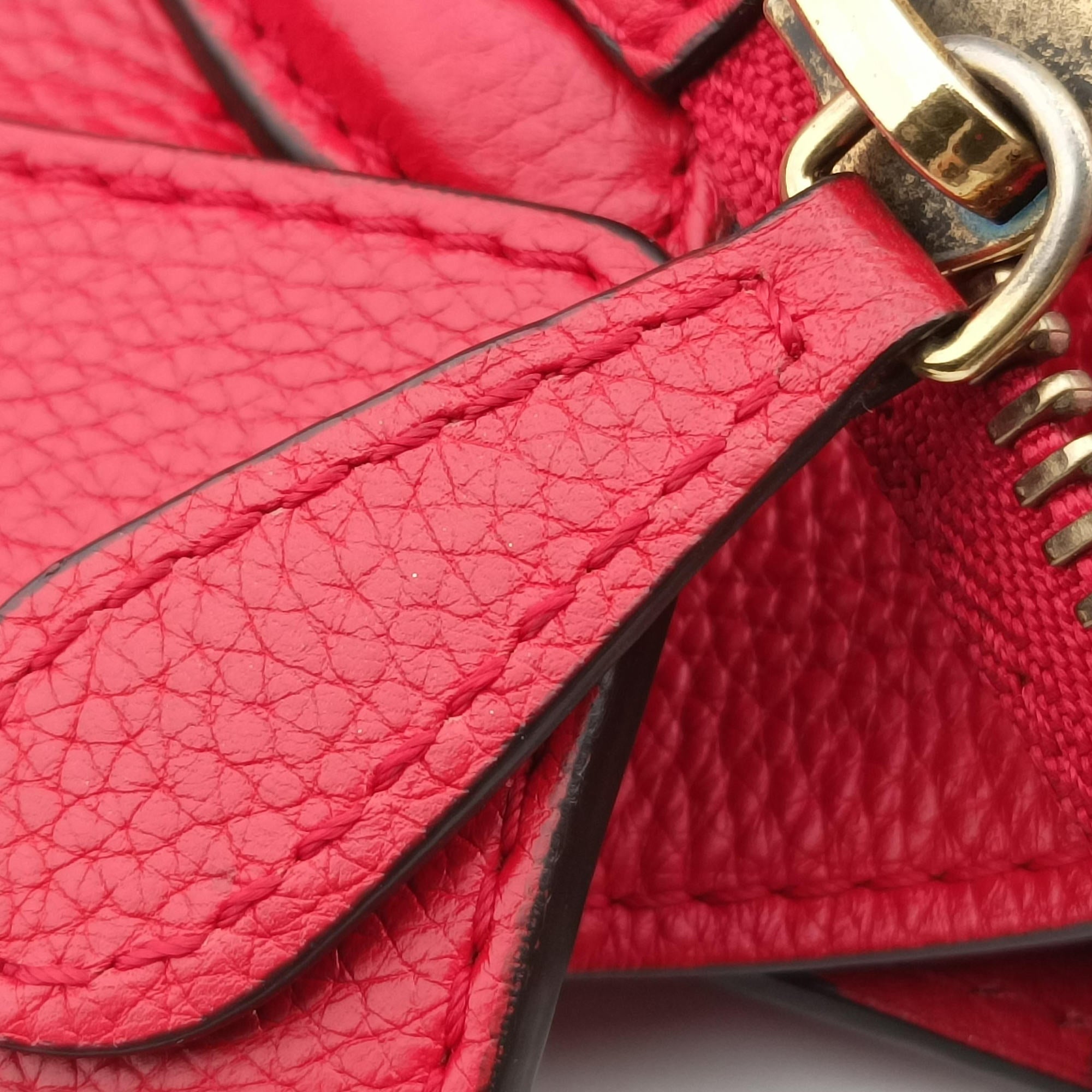Luggage Mini Shopper Red Leather S-SN-1111 S-MM-1111ラゲージミニショッパー レッド レザー S-SN-1111 S-MM-1111