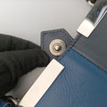 Troisjours Navy × Blue Leather 8BH272 8BH272-N5T 148-2516トロワジュール ネイビー × ブルー レザー 8BH272 8BH272-N5T 148-2516