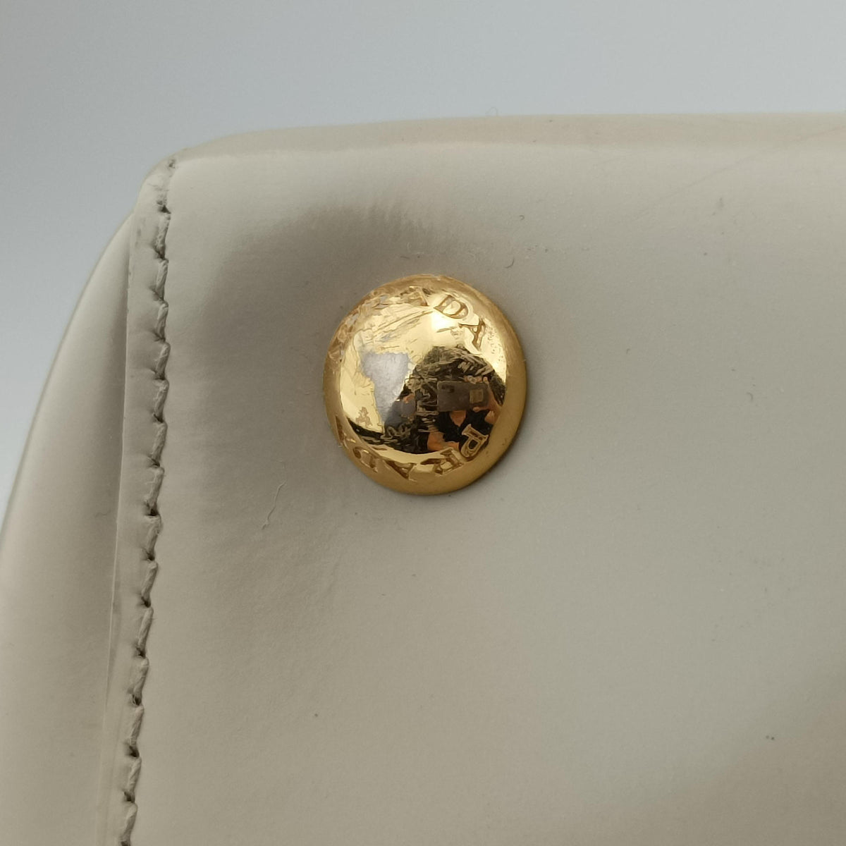 Parabole Tote White Patent 14 VIパラボラトート ホワイト パテント 14 VI