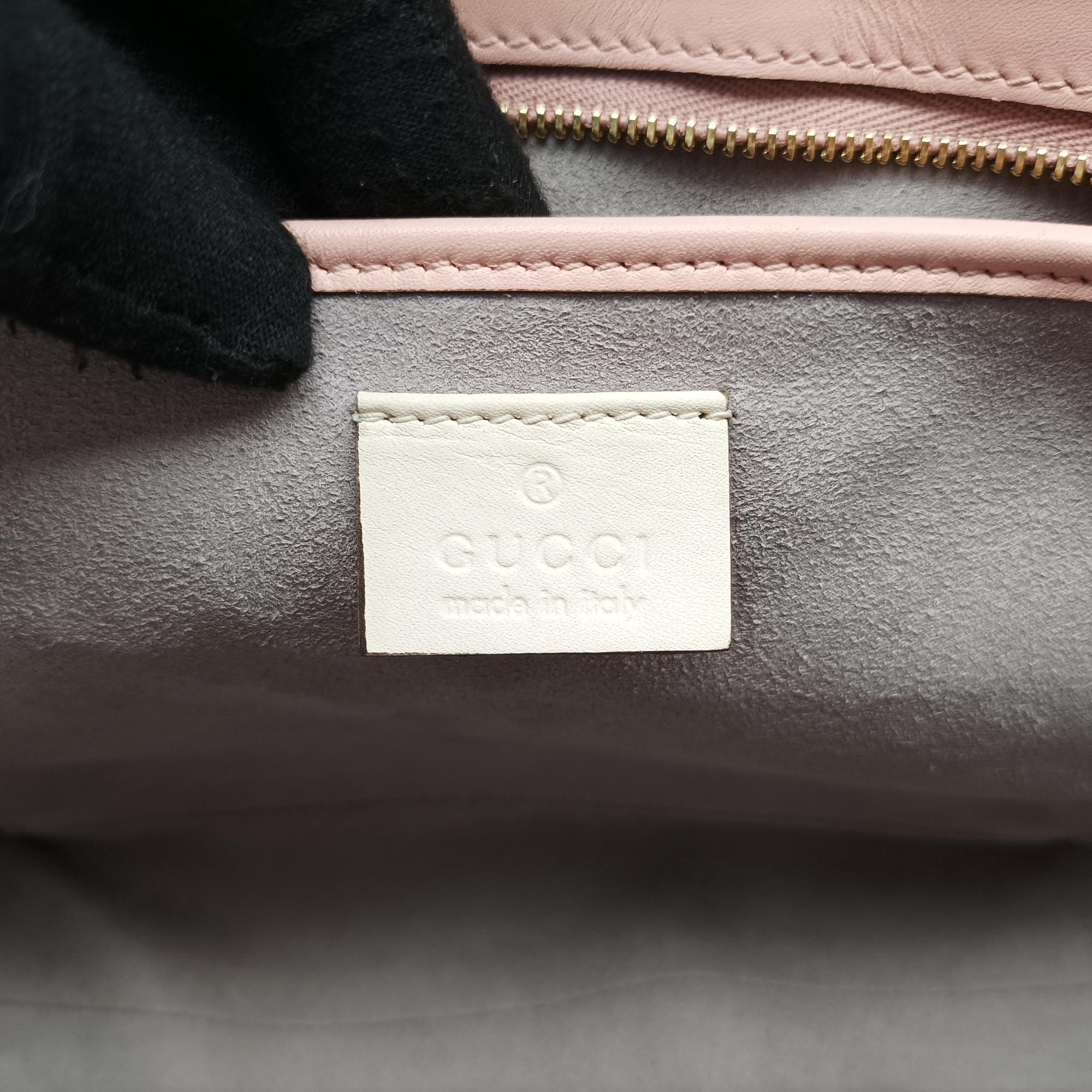 Nimfair Bamboo Pink x white Leather 453756 C020923025ニムフェア バンブー ピンクxホワイト レザー 453756 C020923025