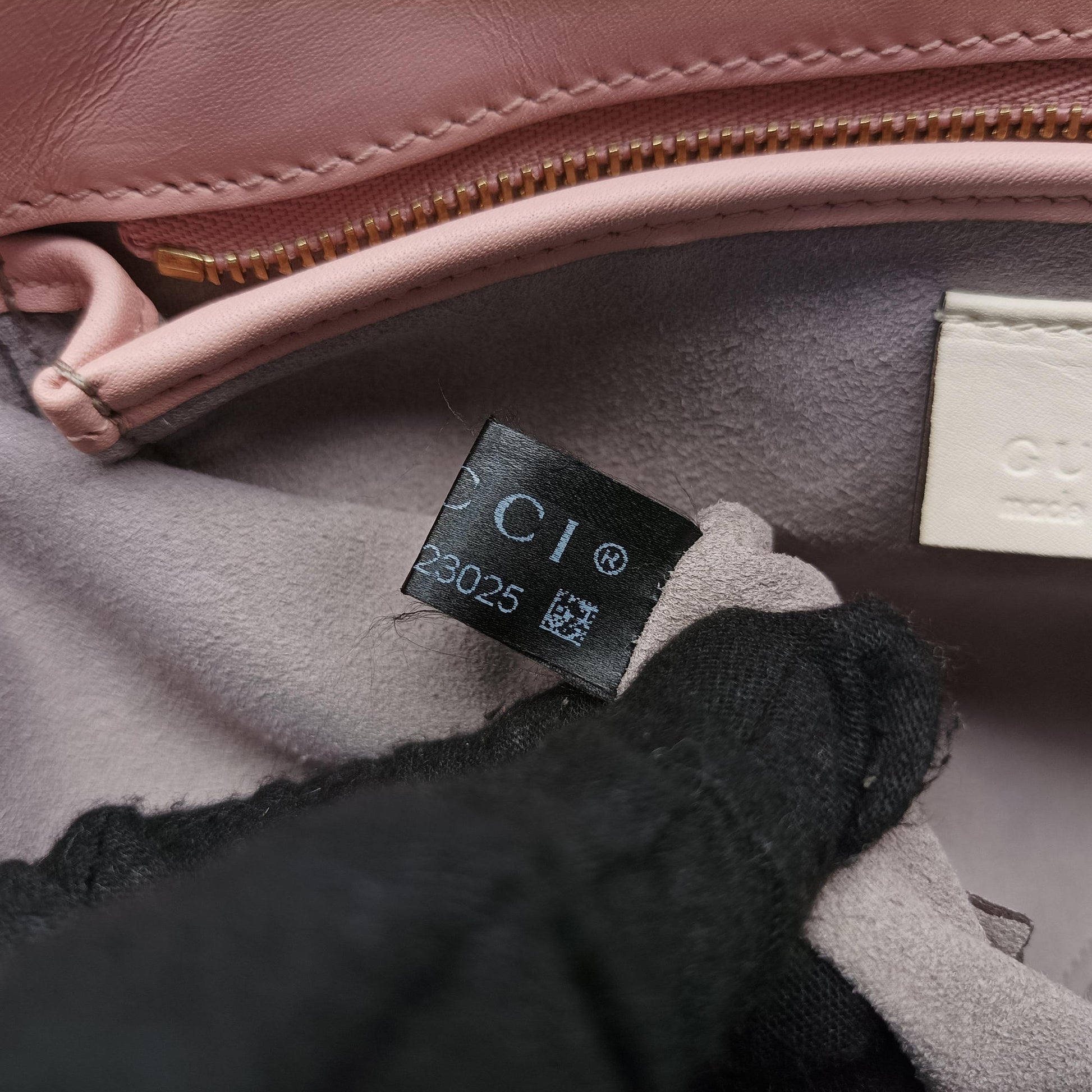 Nimfair Bamboo Pink x white Leather 453756 C020923025ニムフェア バンブー ピンクxホワイト レザー 453756 C020923025