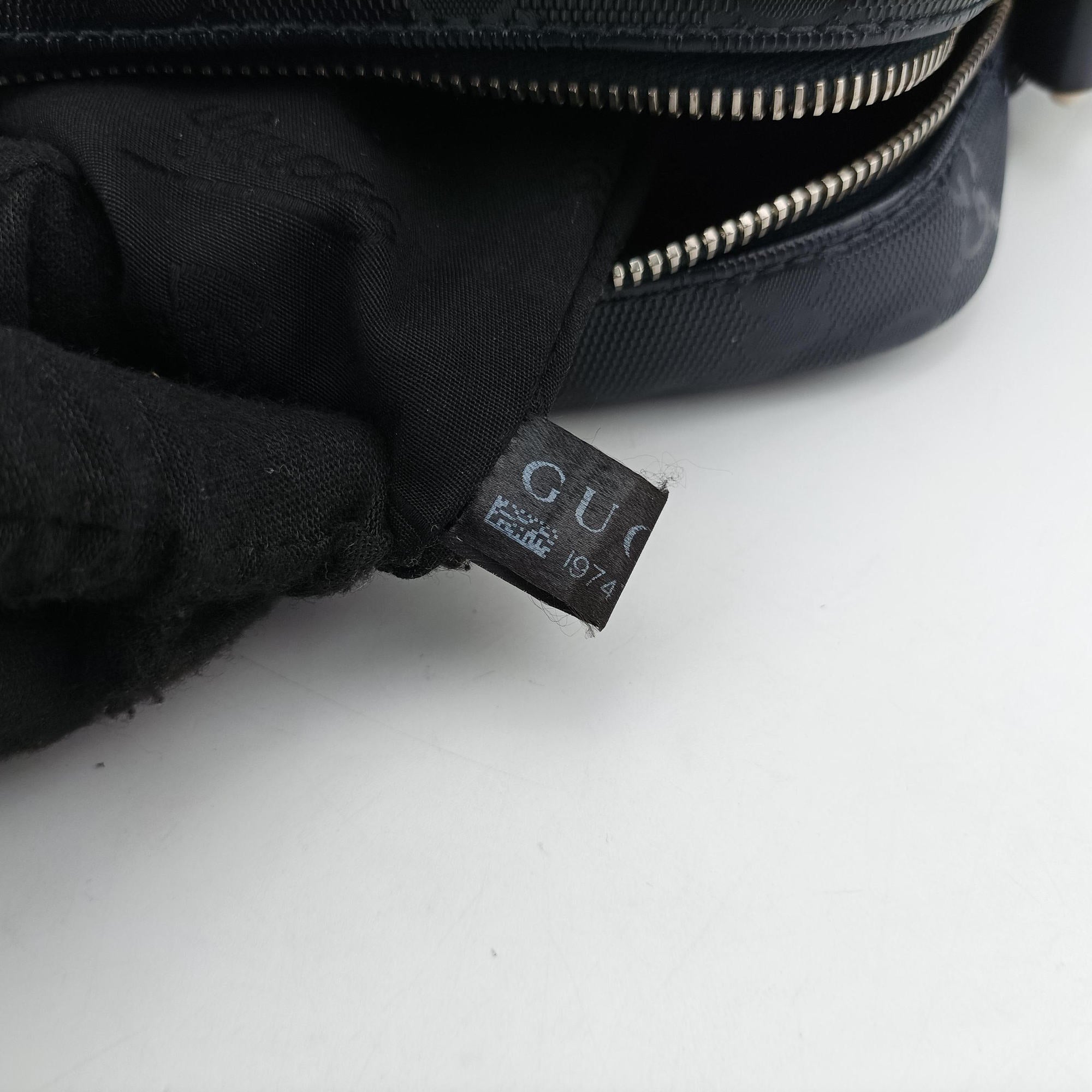 GG Imprime Messenger Navy PVC coated canvas 201448 I9747050GGインプリメ メッセンジャー ネイビー PVCコーティングキャンバス 201448 I9747050