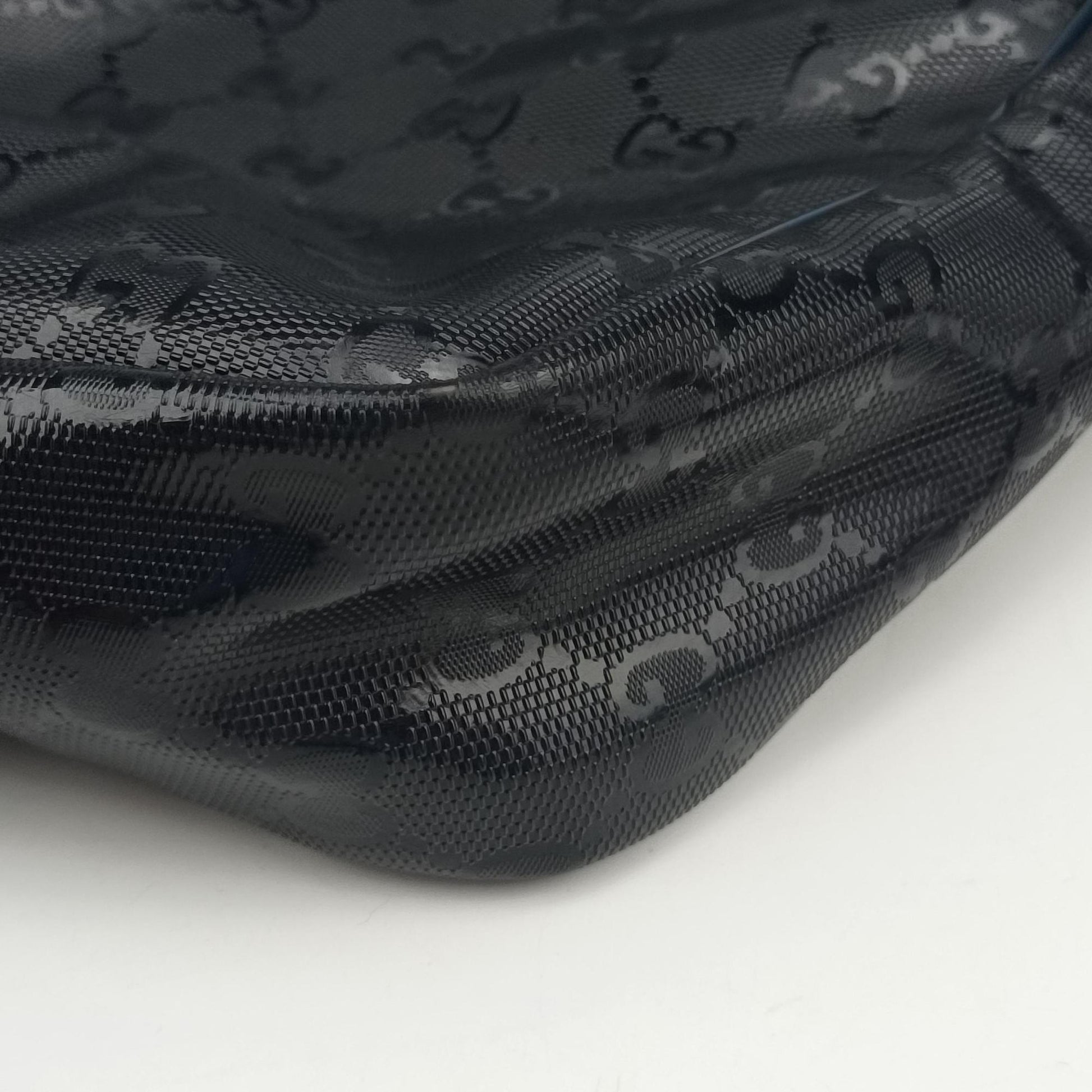 GG Imprime Messenger Navy PVC coated canvas 201448 I9747050GGインプリメ メッセンジャー ネイビー PVCコーティングキャンバス 201448 I9747050