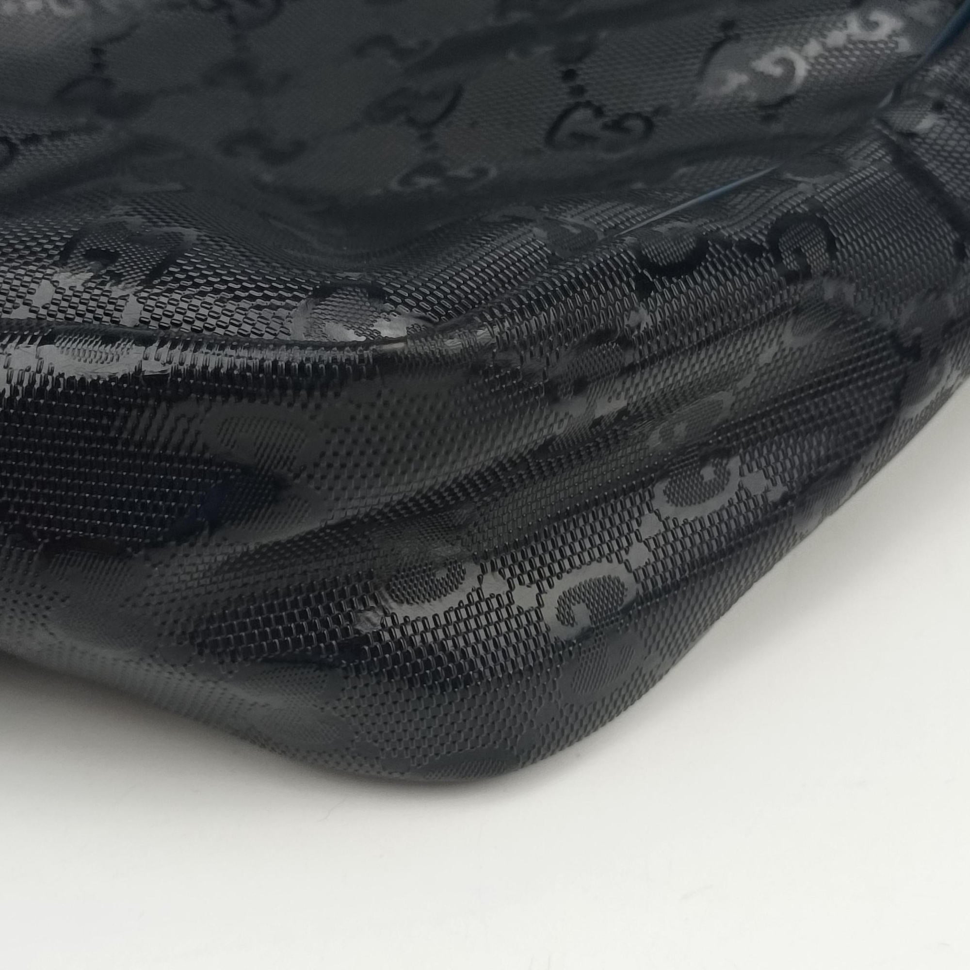GG Imprime Messenger Navy PVC coated canvas 201448 I9747050GGインプリメ メッセンジャー ネイビー PVCコーティングキャンバス 201448 I9747050