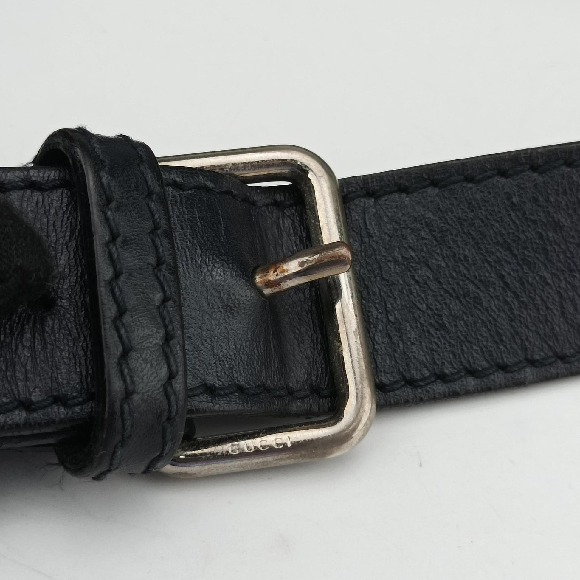 GG Imprime Messenger Navy PVC coated canvas 201448 I9747050GGインプリメ メッセンジャー ネイビー PVCコーティングキャンバス 201448 I9747050