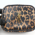 Baby Lou Leopard Print Heart Black×Leopard Leather 650170 BRS650170.1020ベイビールー ブラック×レオパード レザー 650170 BRS650170.1020