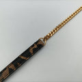 Baby Lou Leopard Print Heart Black×Leopard Leather 650170 BRS650170.1020ベイビールー ブラック×レオパード レザー 650170 BRS650170.1020