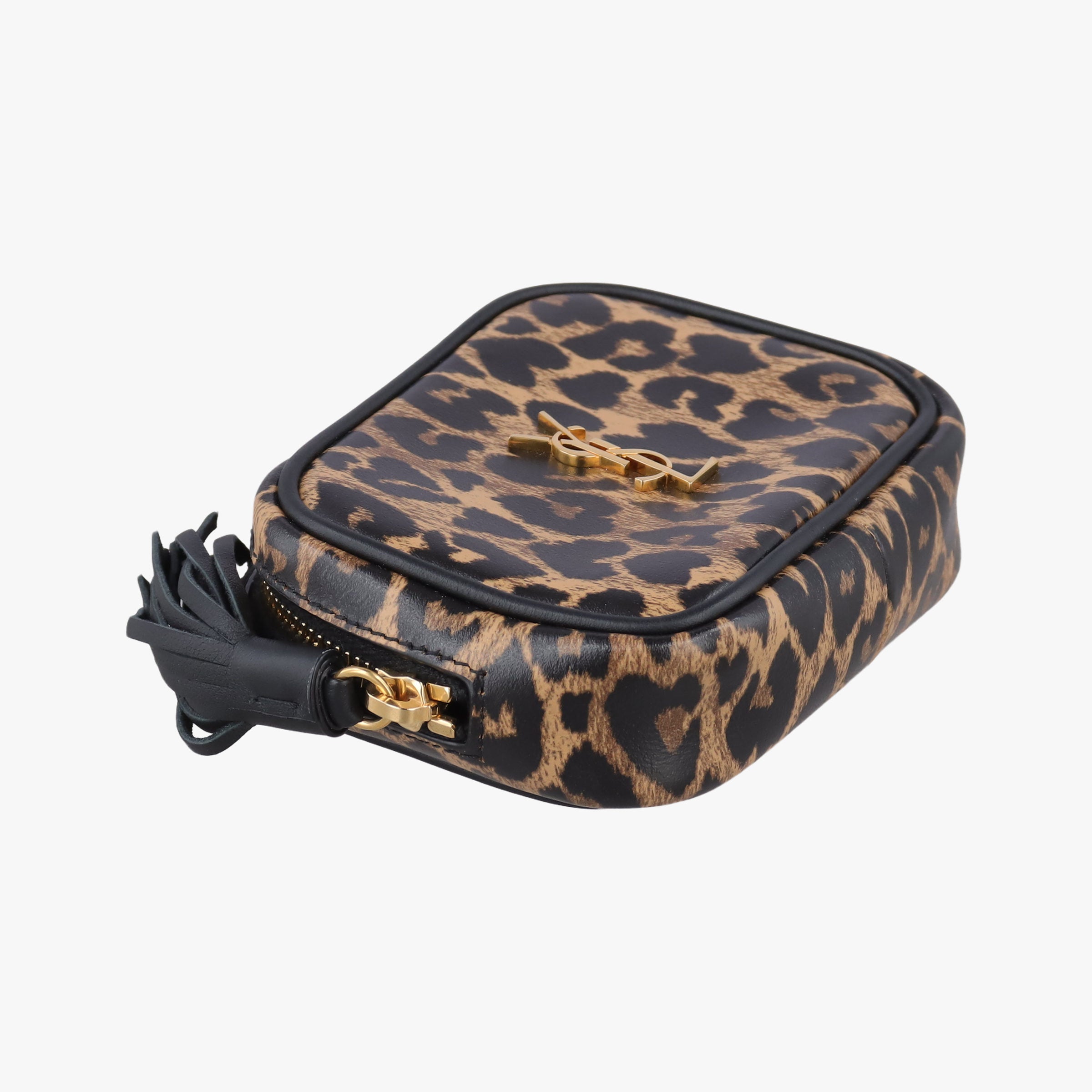 Baby Lou Leopard Print Heart Black×Leopard Leather 650170 BRS650170.1020ベイビールー ブラック×レオパード レザー 650170 BRS650170.1020