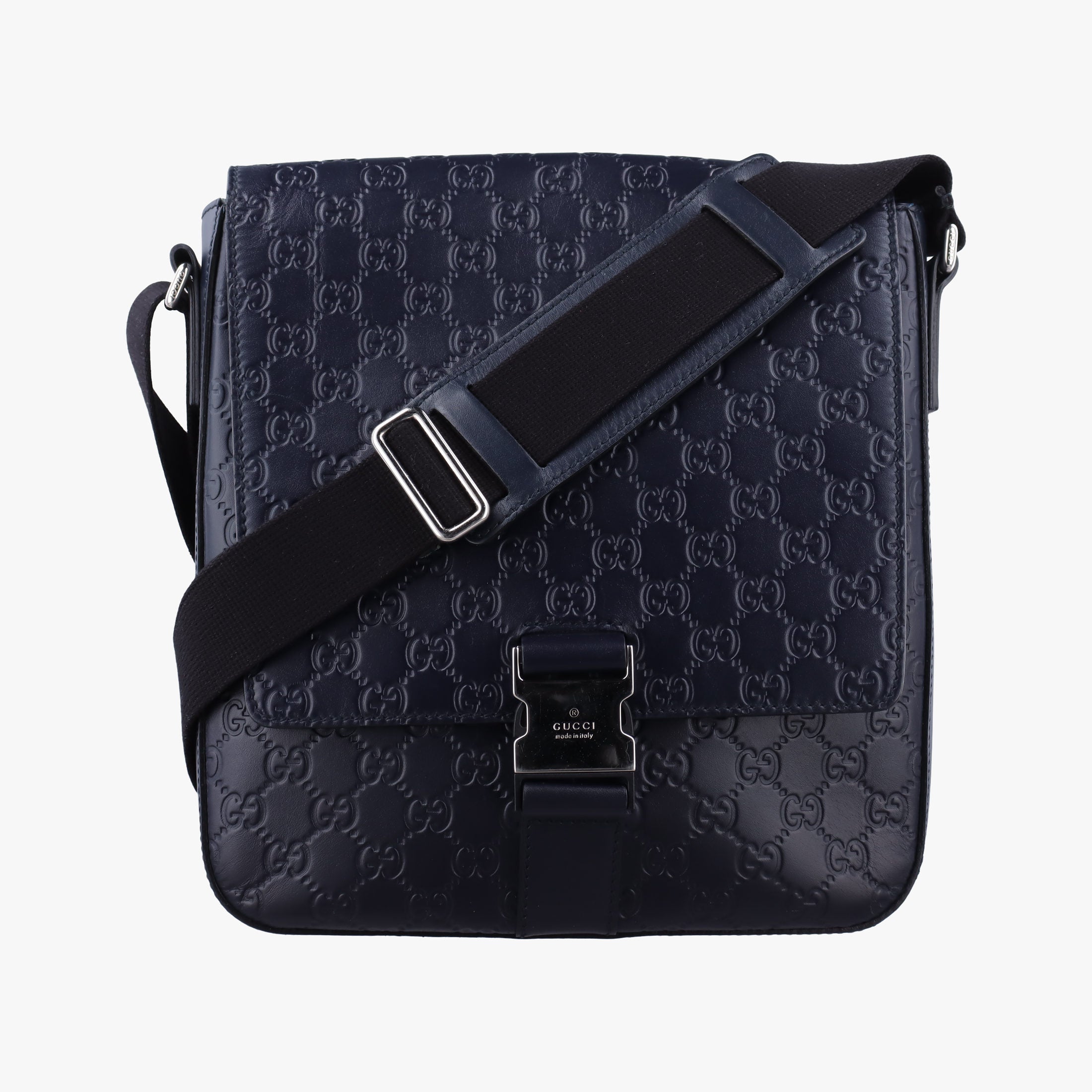 GG Plus GG Supreme Navy Leather 406368 G021229625GGプラス GGスプリーム ネイビー レザー 406368 G021229625