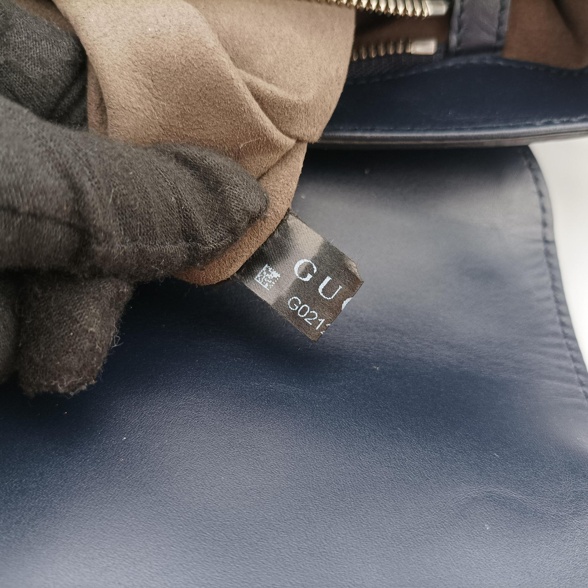 GG Plus GG Supreme Navy Leather 406368 G021229625GGプラス GGスプリーム ネイビー レザー 406368 G021229625