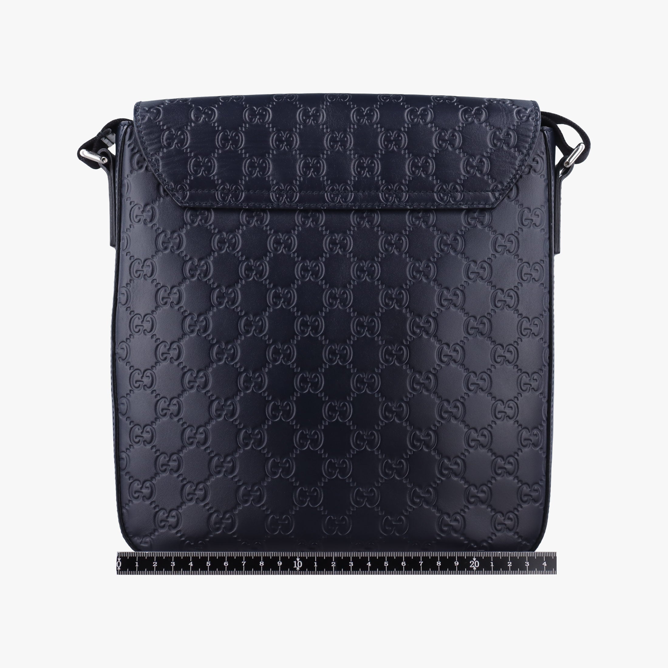 GG Plus GG Supreme Navy Leather 406368 G021229625GGプラス GGスプリーム ネイビー レザー 406368 G021229625