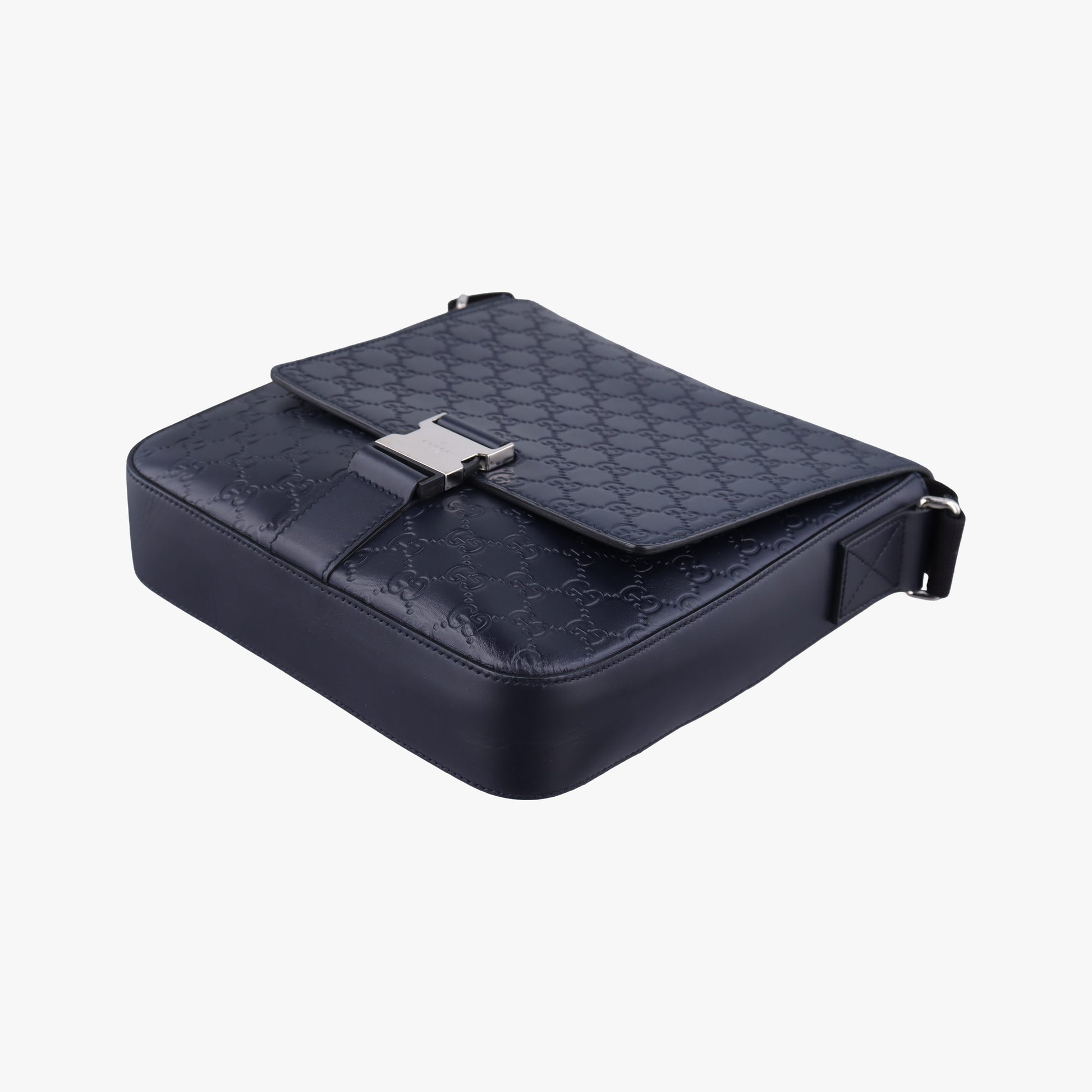 GG Plus GG Supreme Navy Leather 406368 G021229625GGプラス GGスプリーム ネイビー レザー 406368 G021229625