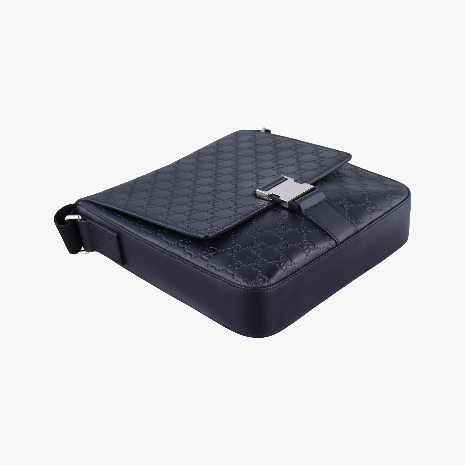 GG Plus GG Supreme Navy Leather 406368 G021229625GGプラス GGスプリーム ネイビー レザー 406368 G021229625