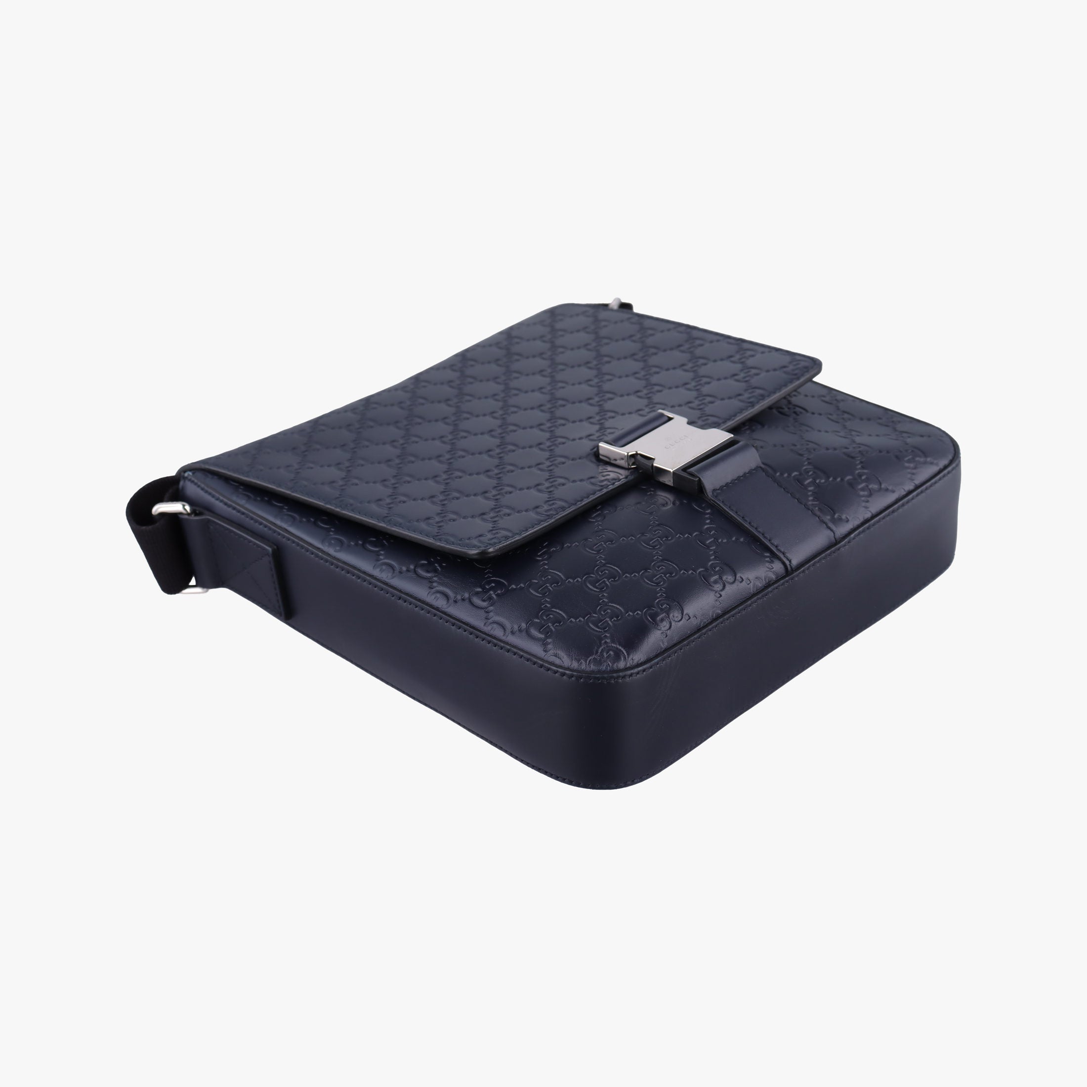 GG Plus GG Supreme Navy Leather 406368 G021229625GGプラス GGスプリーム ネイビー レザー 406368 G021229625