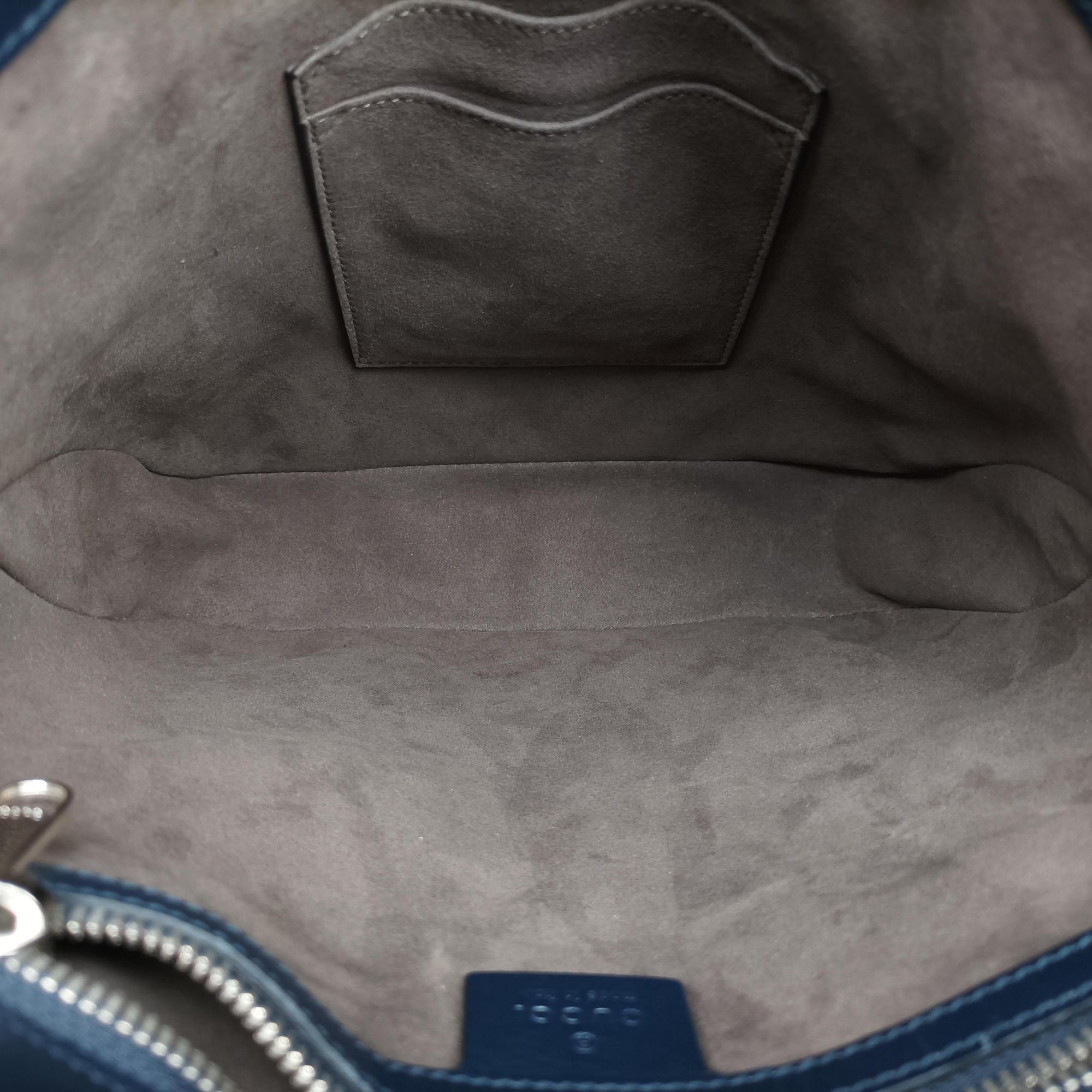 GG Plus GG Supreme Navy Leather 406368 G021229625GGプラス GGスプリーム ネイビー レザー 406368 G021229625
