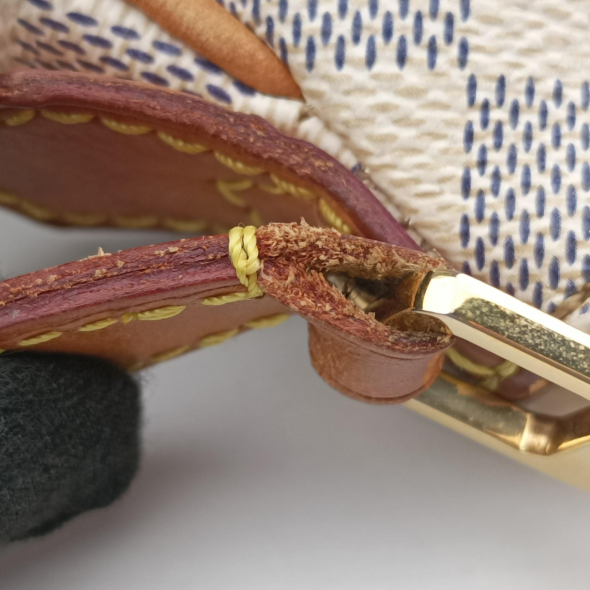 Figheri PM Azur Damier Canvas N41176 SN4181フィジェリPM アズール ダミエキャンバス N41176 SN4181