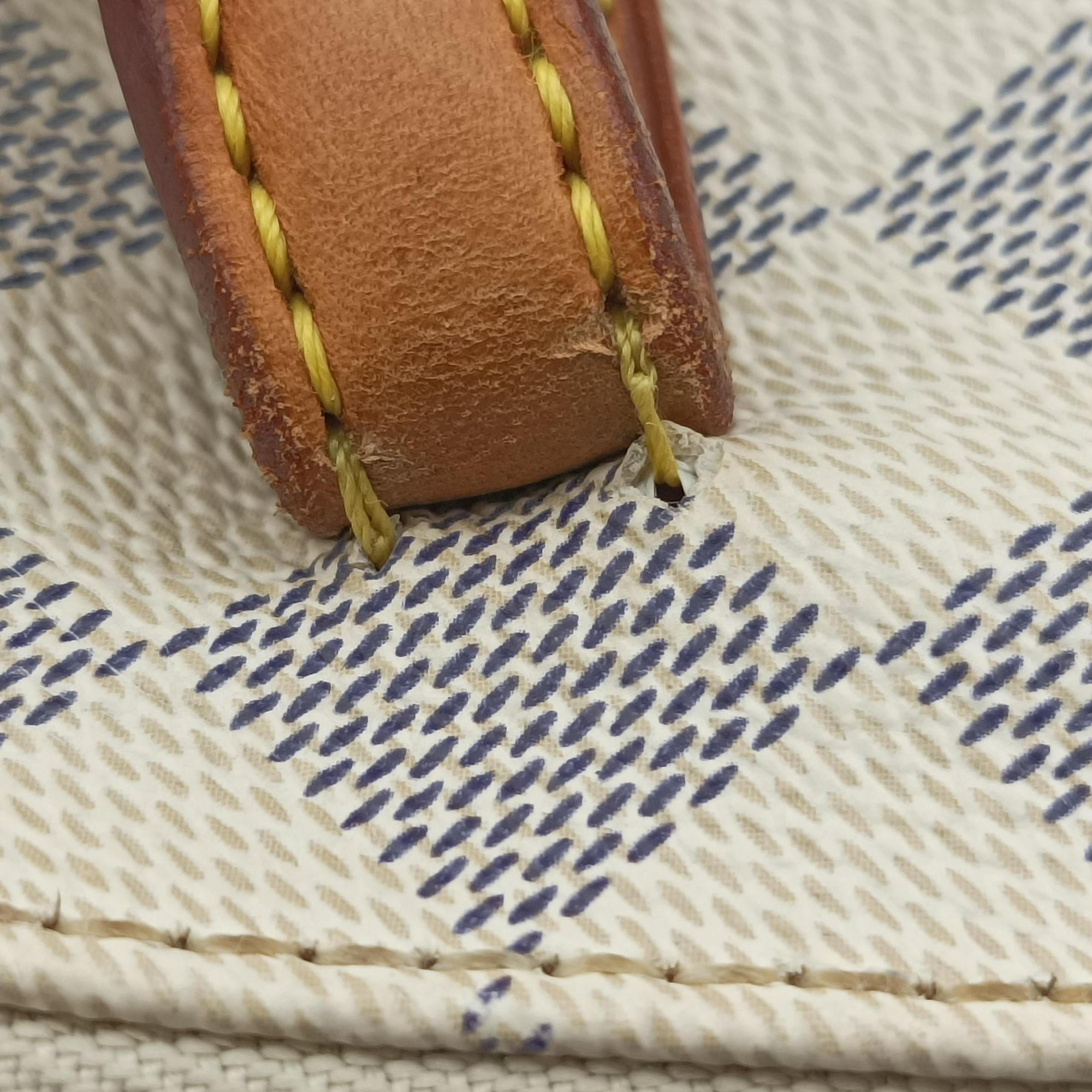 Figheri PM Azur Damier Canvas N41176 SN4181フィジェリPM アズール ダミエキャンバス N41176 SN4181
