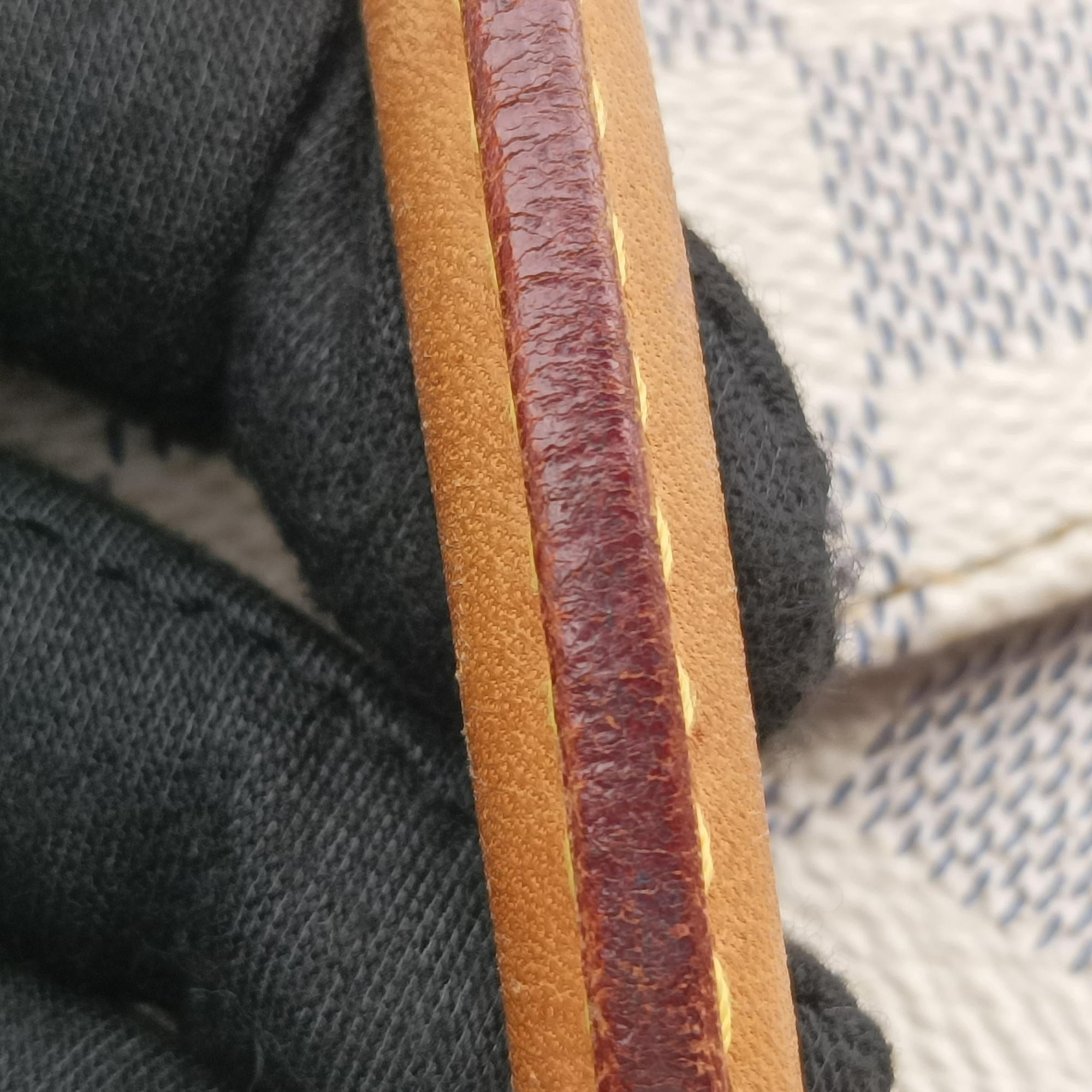 Figheri PM Azur Damier Canvas N41176 SN4181フィジェリPM アズール ダミエキャンバス N41176 SN4181