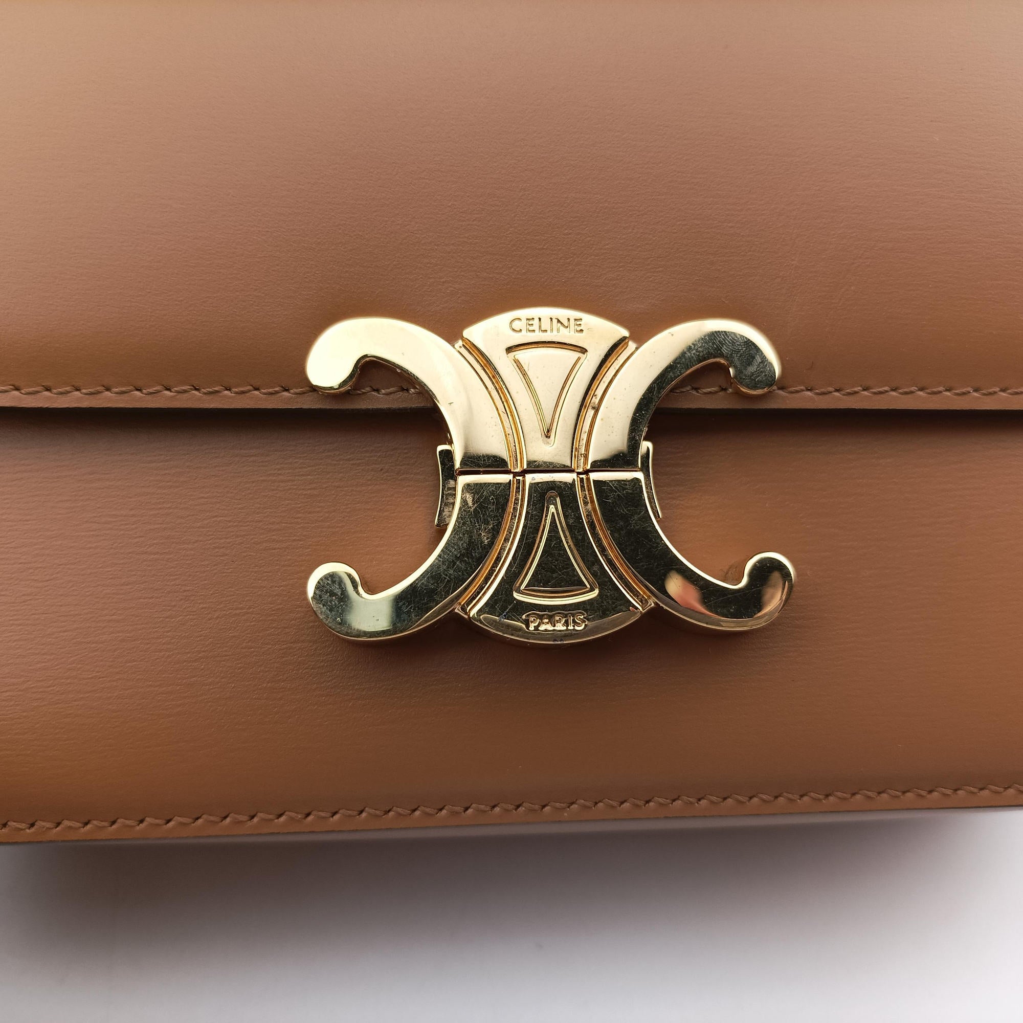 Teen Triomphe Brown Leather 188423BF4 S-CE-4149ティーン トリオンフ ブラウン レザー 188423BF4 S-CE-4149