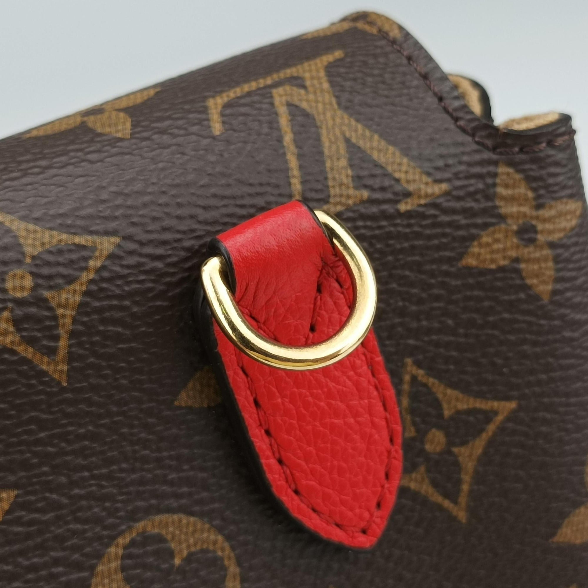 MARIGNAN Brown×COQUELICOT Monogram Canvas×calf leather M44286 FL2108マリニャン モノグラム/ブラウン×コクリコ モノグラムキャンバス×カーフレザー M44286 FL2108