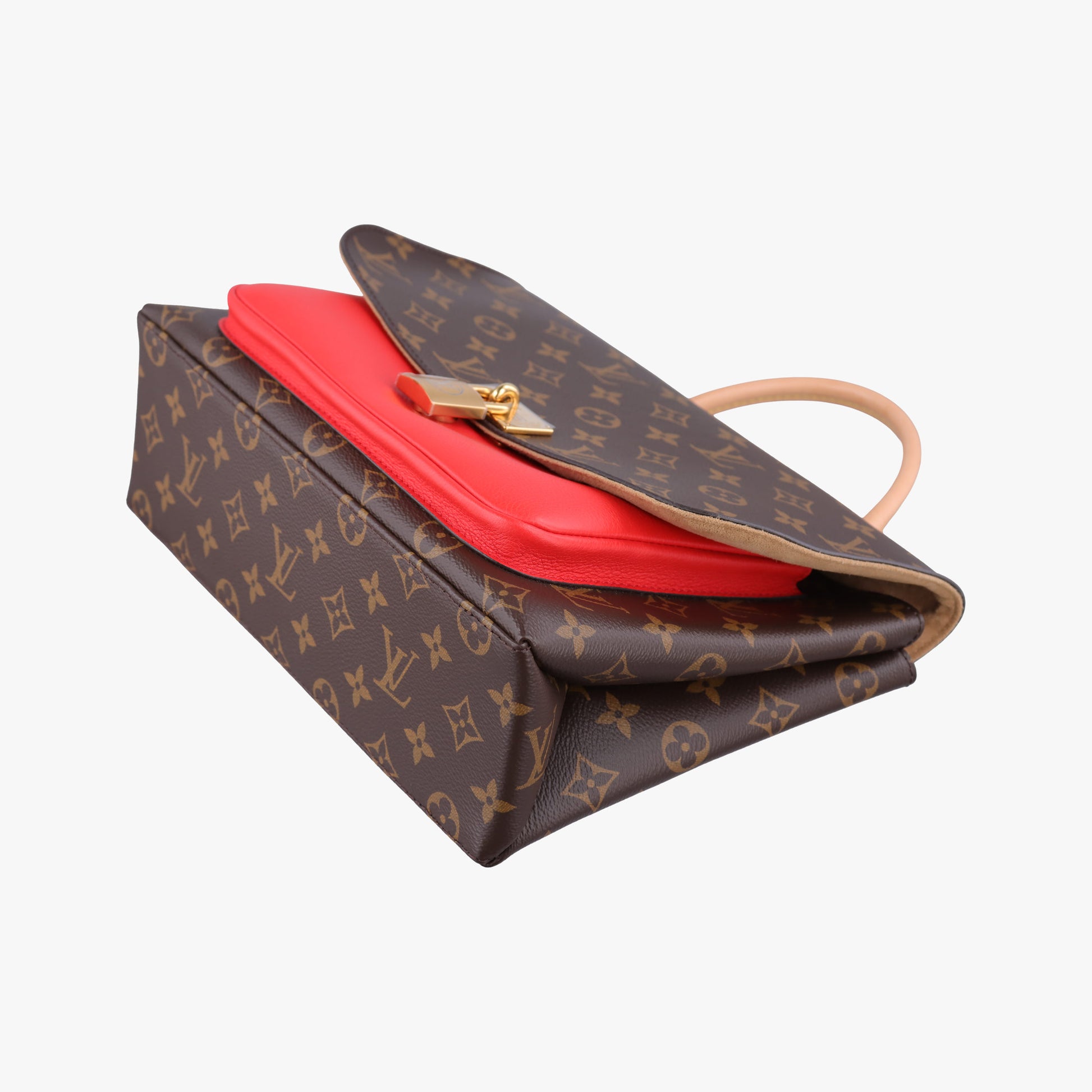 MARIGNAN Brown×COQUELICOT Monogram Canvas×calf leather M44286 FL2108マリニャン モノグラム/ブラウン×コクリコ モノグラムキャンバス×カーフレザー M44286 FL2108