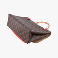 MARIGNAN Brown×COQUELICOT Monogram Canvas×calf leather M44286 FL2108マリニャン モノグラム/ブラウン×コクリコ モノグラムキャンバス×カーフレザー M44286 FL2108
