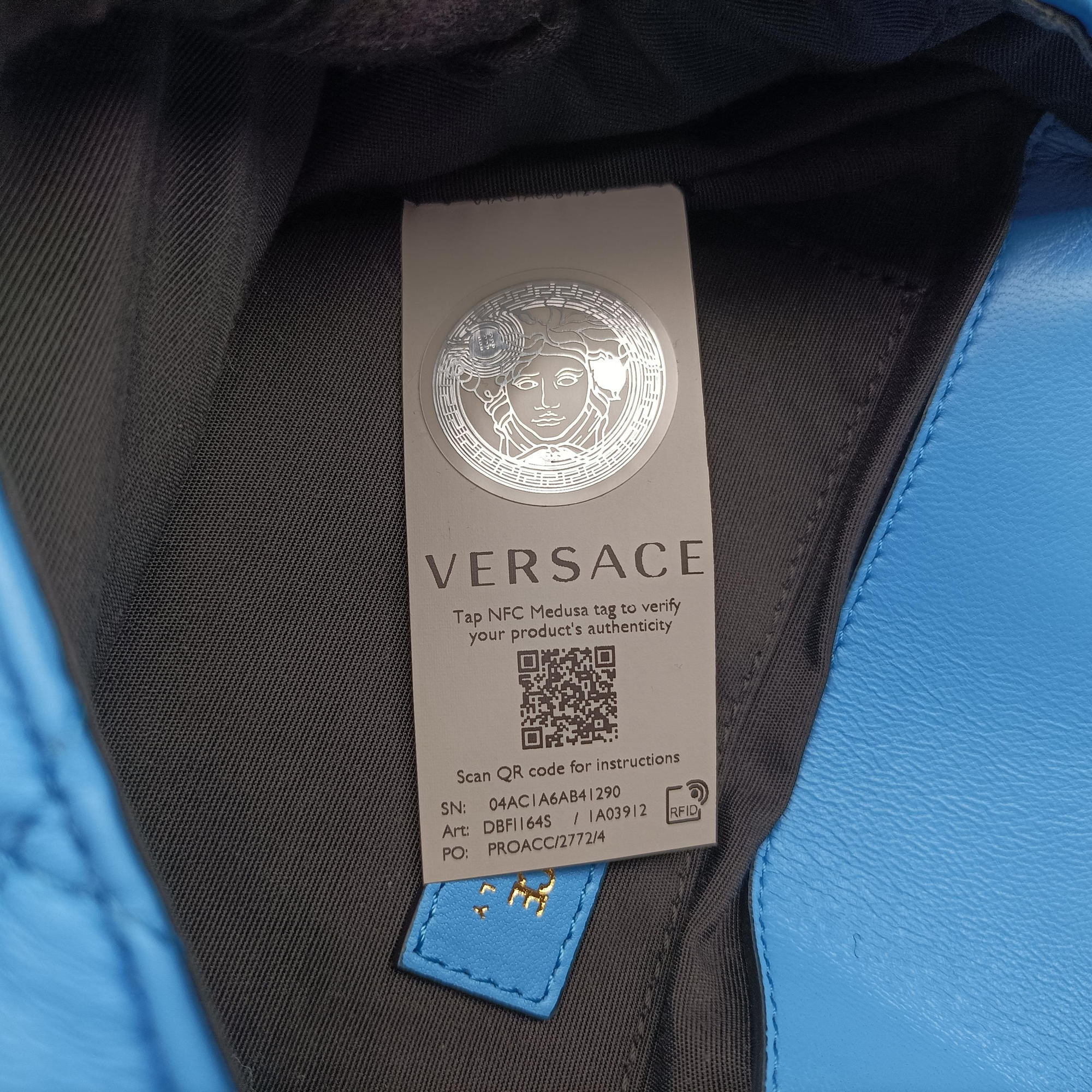 Medusa Blue Leather メデューサ ブルー レザー 