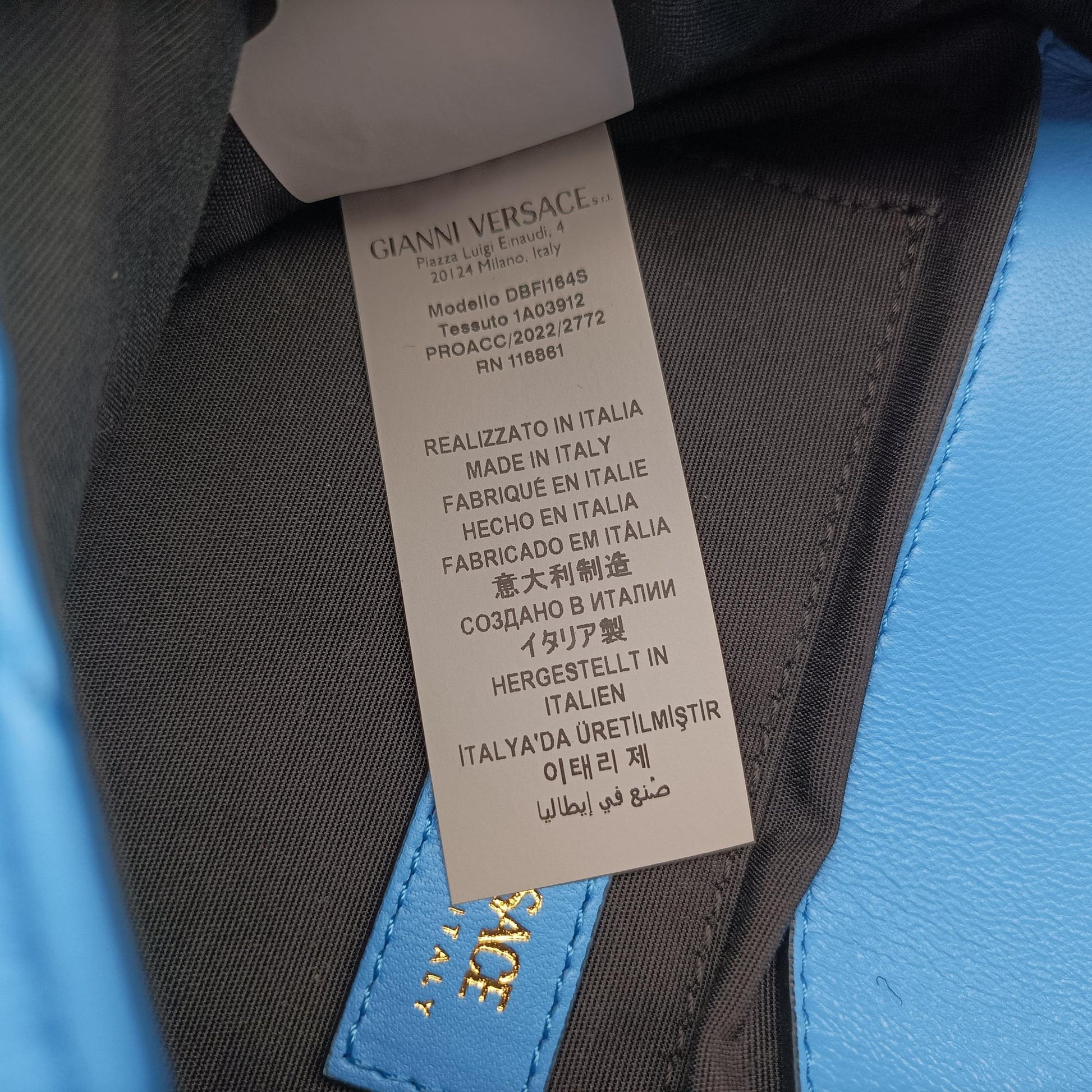 Medusa Blue Leather メデューサ ブルー レザー 