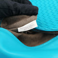 Intrecciato Blue lambskin B00496591Cイントレチャート ブルー ラムスキン B00496591C