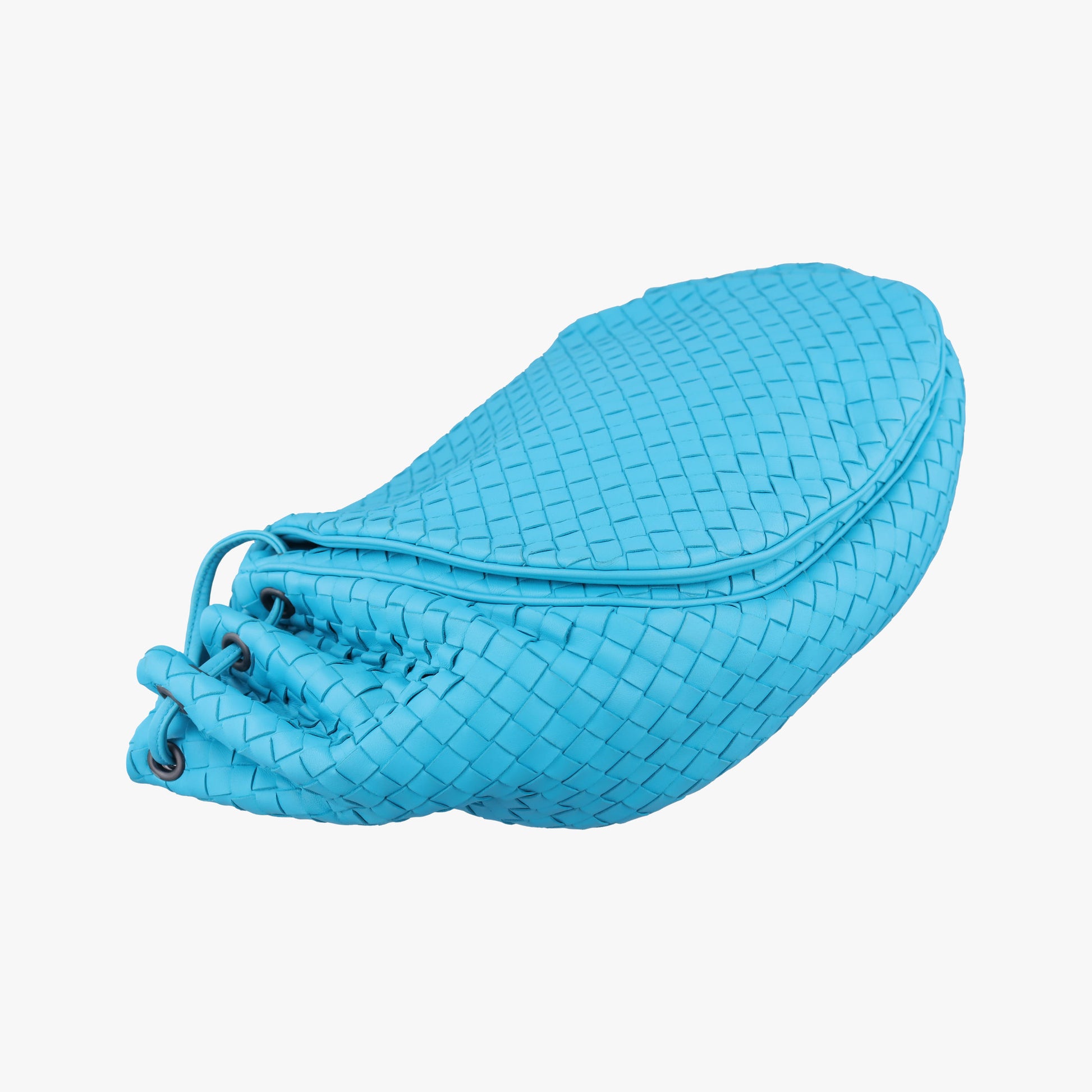 Intrecciato Blue lambskin B00496591Cイントレチャート ブルー ラムスキン B00496591C