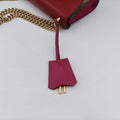 Padlock beige×red×pink PVC coated canvas×Leather 409487 H018683326パドロック ベージュ×レッド×ピンク PVCコーティングキャンバス×レザー 409487 H018683326