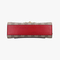 Padlock beige×red×pink PVC coated canvas×Leather 409487 H018683326パドロック ベージュ×レッド×ピンク PVCコーティングキャンバス×レザー 409487 H018683326